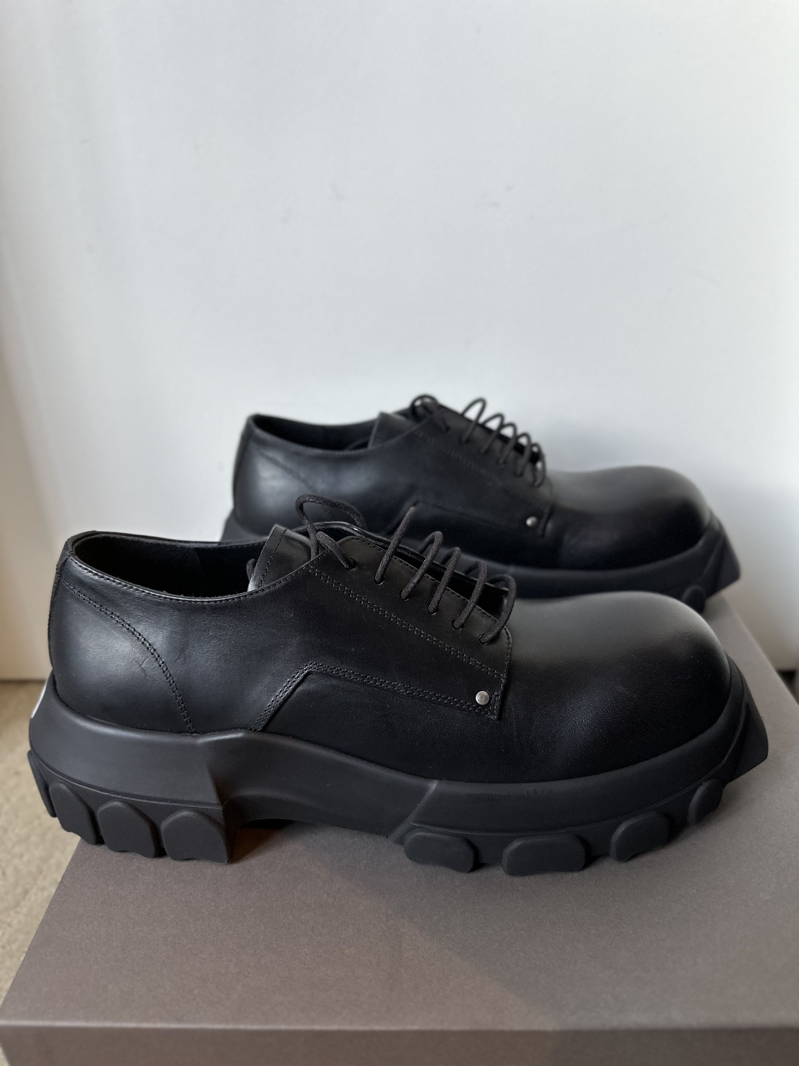 Rick Owens Bozo Tractor Boots | eBay