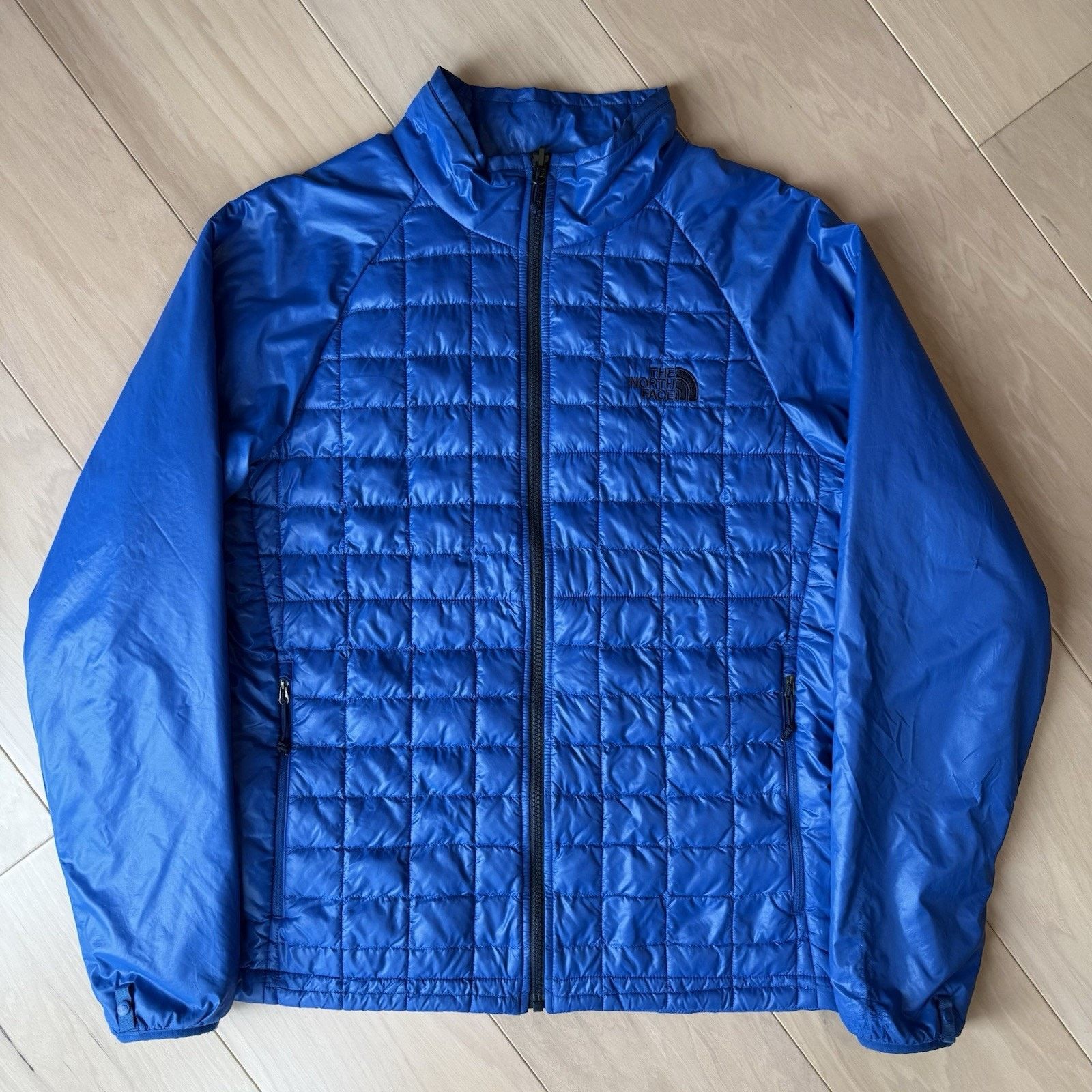 The North Face North Face Thermoball Jacket Medium Blue Insulated Full Zip Size US M / EU 48-50 / 2 - 2 Thumbnail
