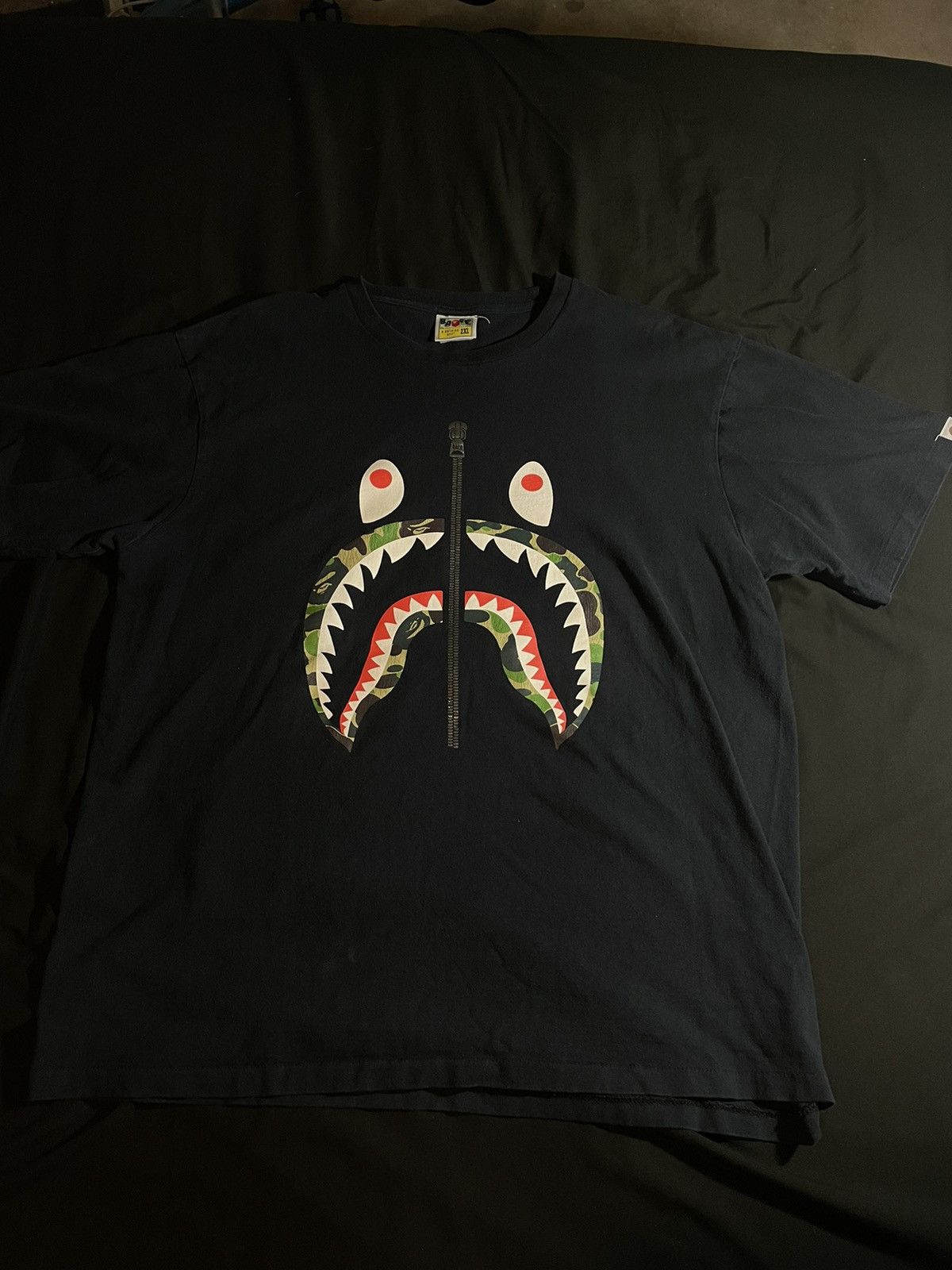 Bape Bape Shark Tee A Bathing Ape Size US XXL / EU 58 / 5 - 1 Preview