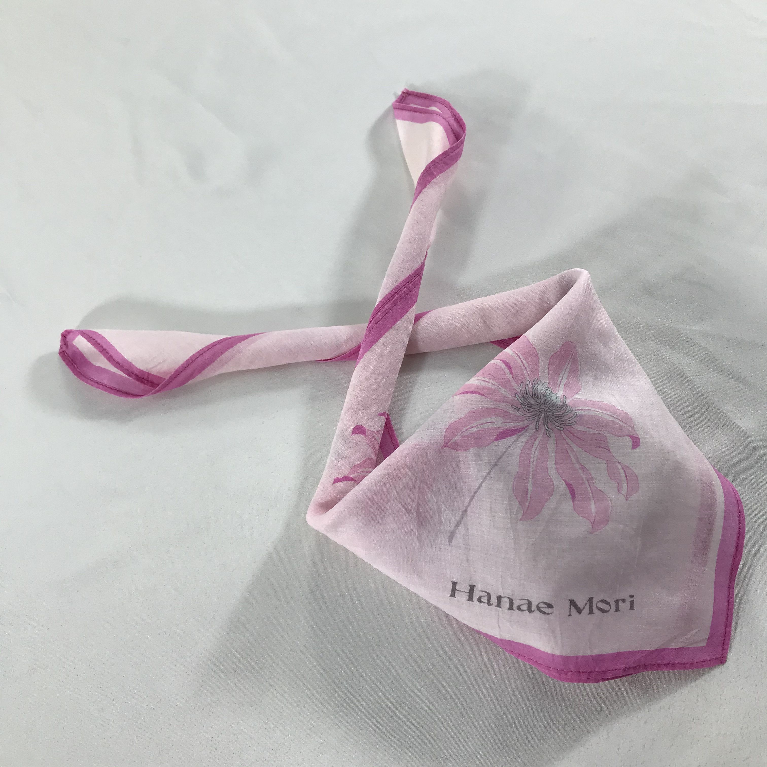 Hanae Mori × Vintage Hanae Mori Handkerchief / Neckerchief / Bandana Size ONE SIZE - 2 Thumbnail