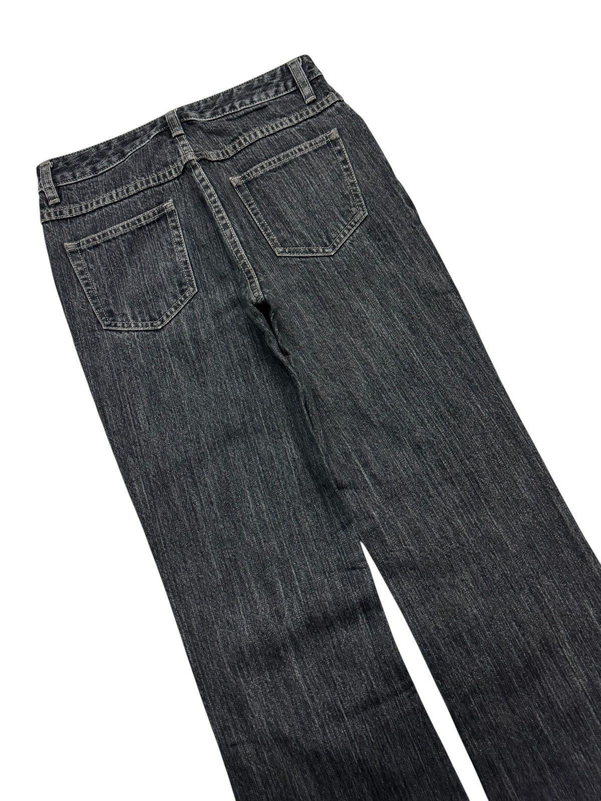 If Six Was Nine FLARED VINTAGE Y2K CLAWMARK WASHED BOOTCUT DENIM Size US 26 / EU 42 - 9 Thumbnail