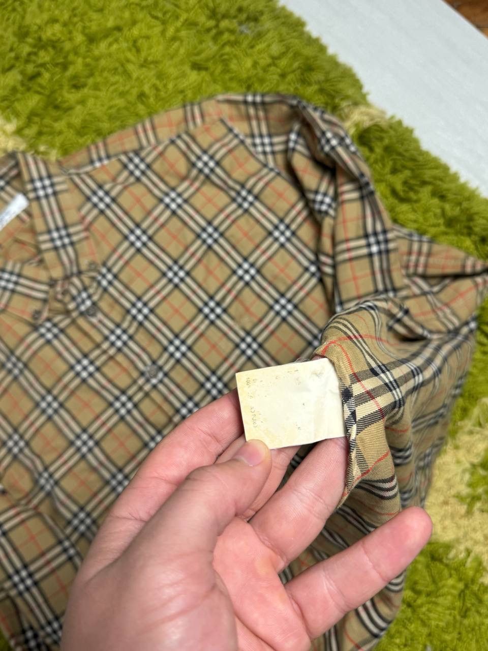 Burberry Burberry Nova Check Button Up Shirt Mens Size XL Size US XL / EU 56 / 4 - 5 Thumbnail