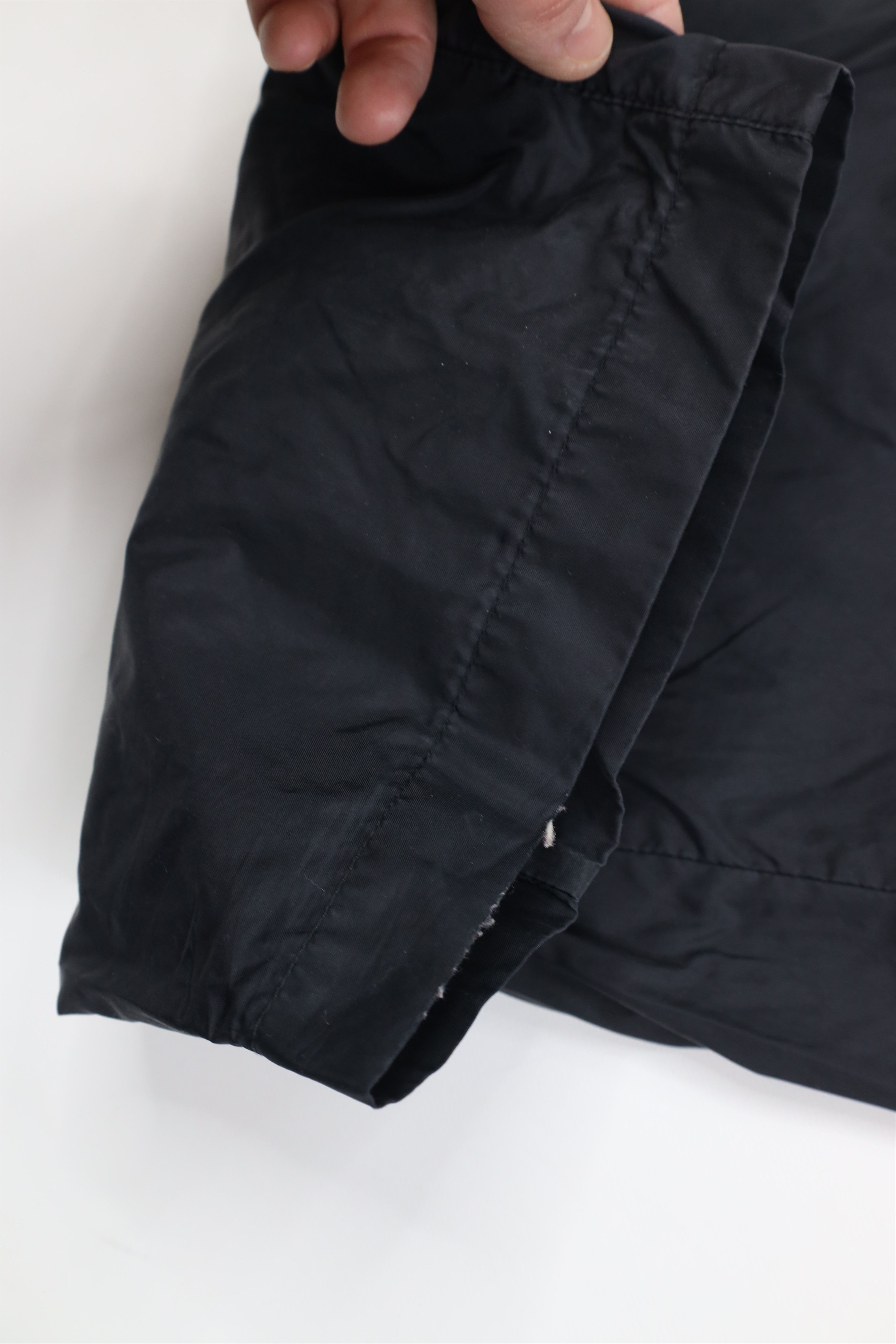 Adidas × Vintage Vintage Y2K 2001 Adidas Out Lined Windbreaker Pants Black Size US 36 / EU 52 - 6 Thumbnail