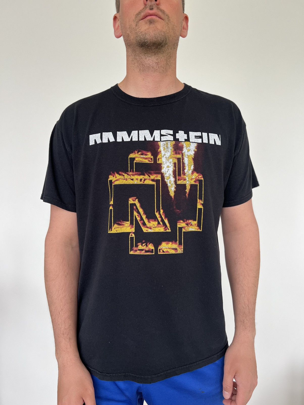 Vintage Vintage Rammstein Amerika Tour tshirt 2017 Size US L / EU 52-54 / 3 - 1 Thumbnail