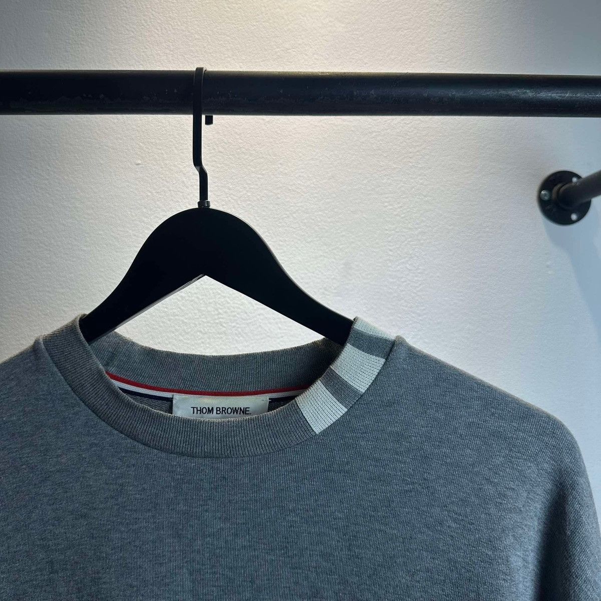 Thom Browne THOM BROWNE 4BAR SWEATER Size US L / EU 52-54 / 3 - 2 Thumbnail