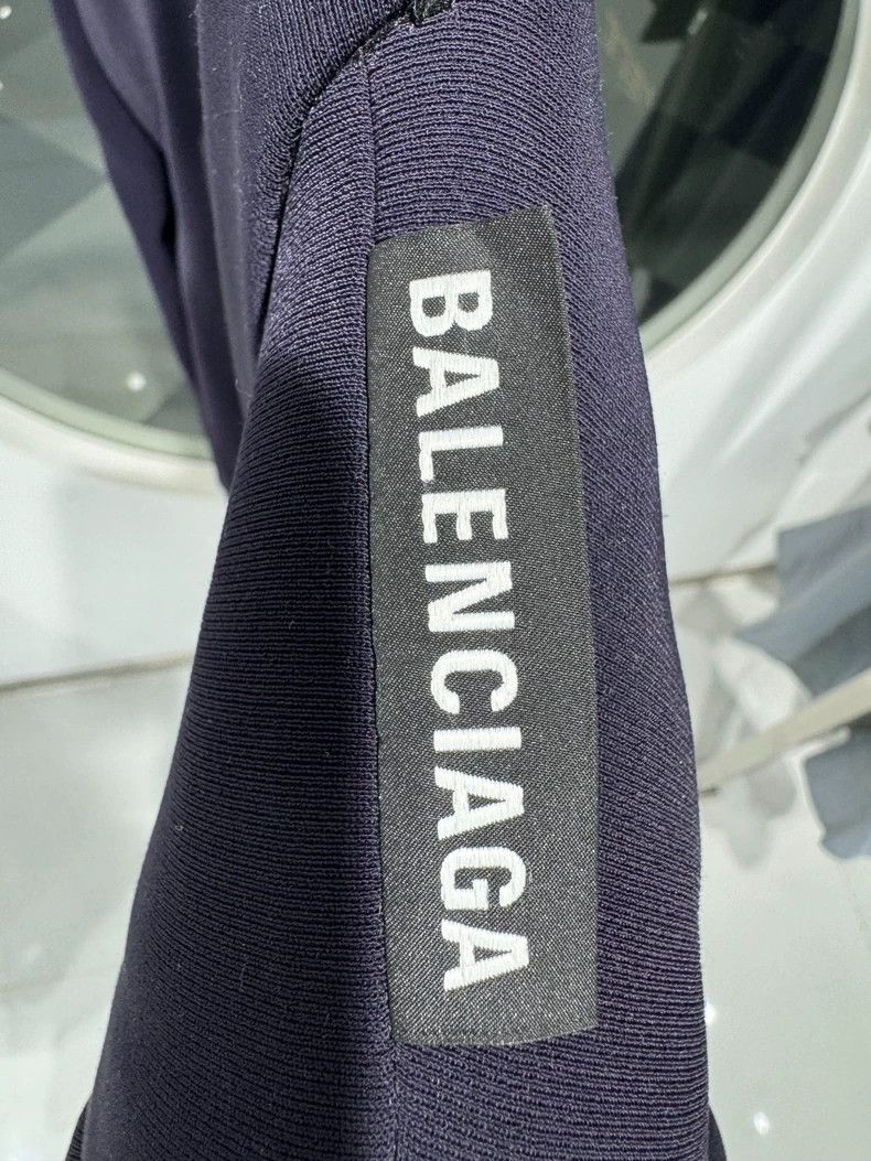 Balenciaga Balenciaga Dark Purple Oversized Blazer Size US S / EU 44-46 / 1 - 6 Thumbnail