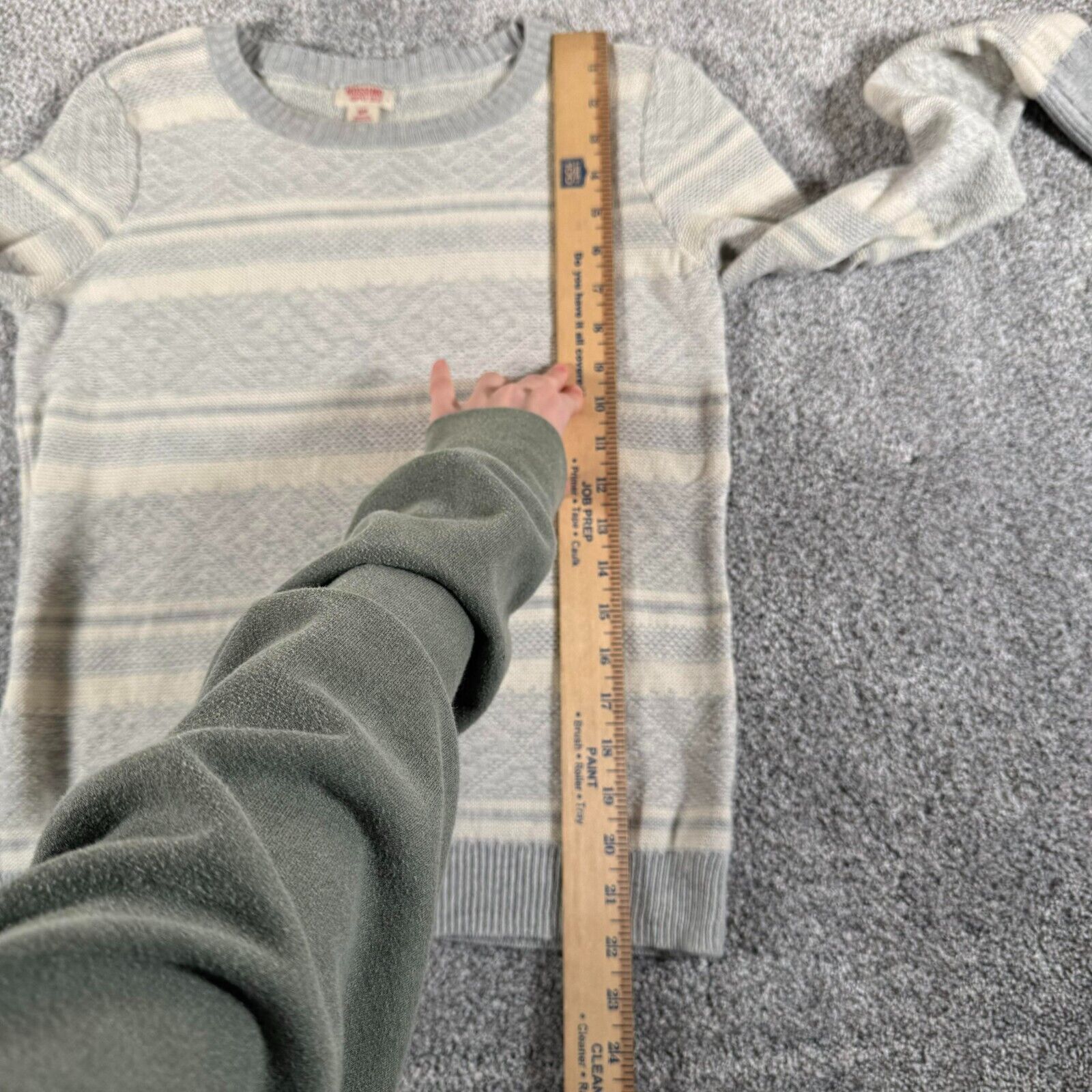 Mossimo Mossimo Sweater Womens Small Textured Knit Cabincore Size S / US 4 / IT 40 - 5 Thumbnail
