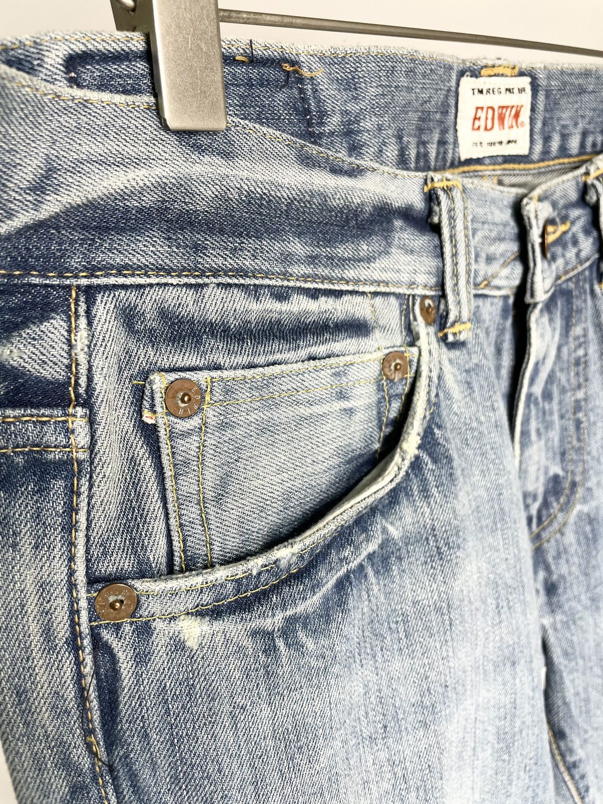 Edwin Edwin Made in Japan ( Size 32 ) Vintage Selvedge Denim Jeans Size US 32 / EU 48 - 11 Thumbnail