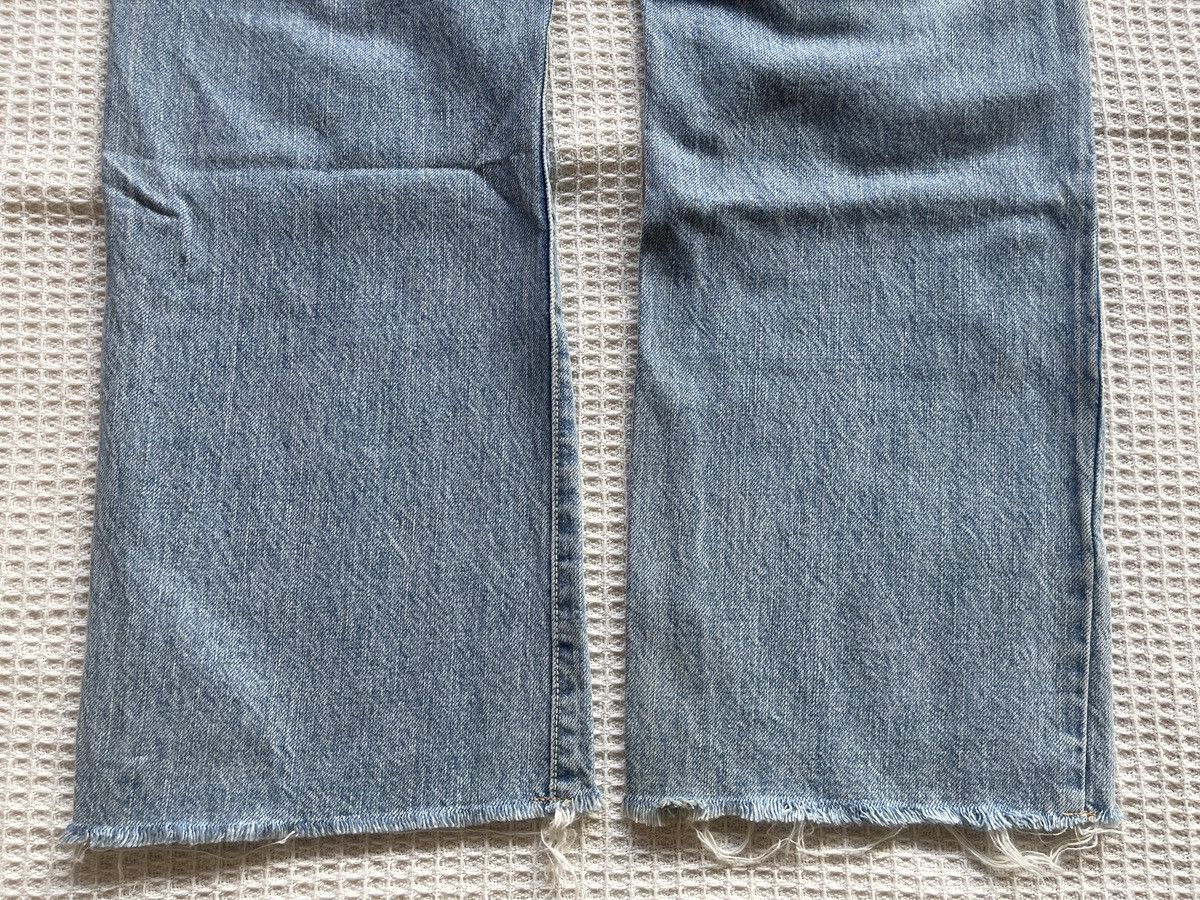 Kaptain Sunshine Vintage 90s🔥KAPTAIN SUNSHINE🔥Distressed Light Wash Denim Size US 29 - 22 Thumbnail