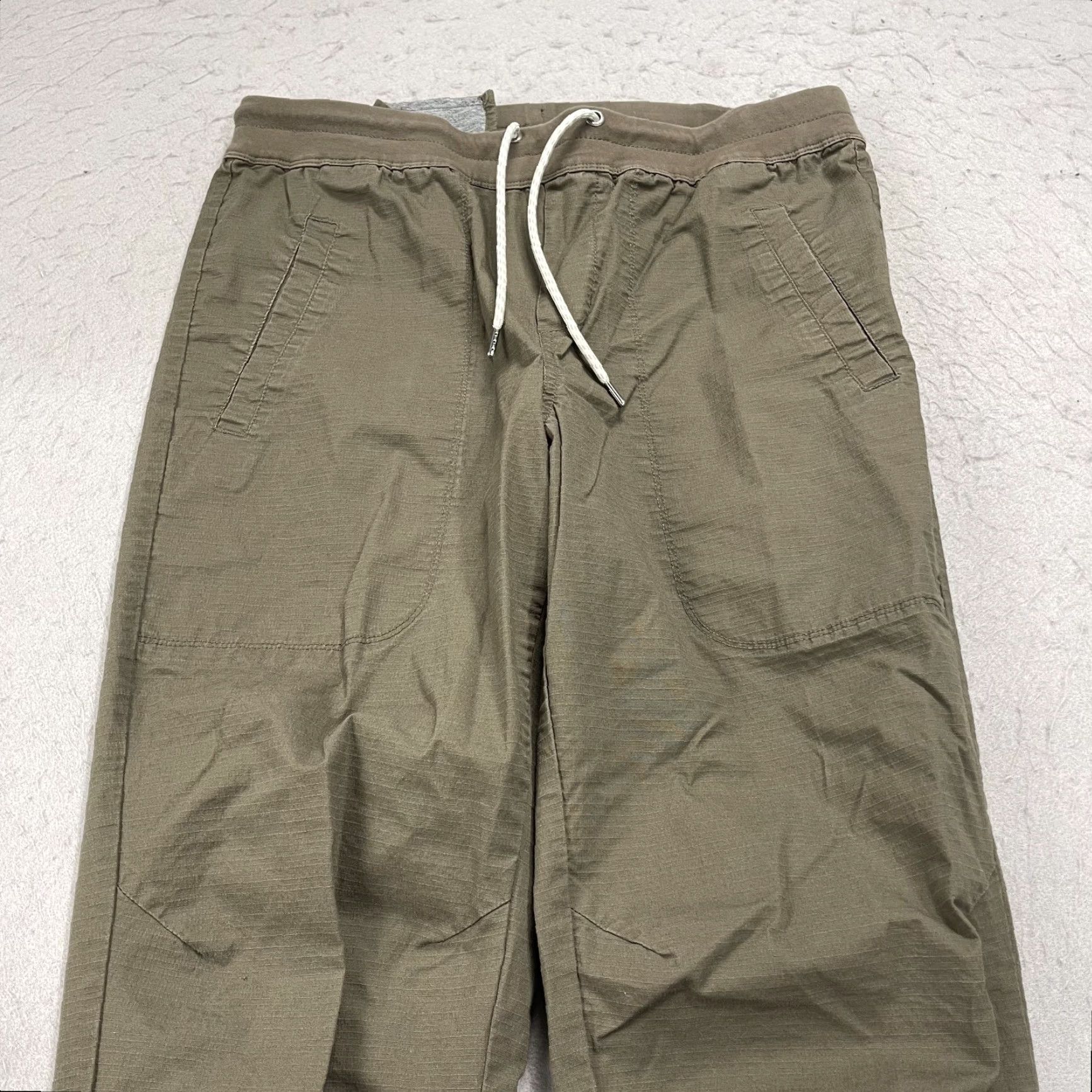 Vuori Vuori Pants Mens Large Brown Organic Cotton Ripstop Traveler Joggers Hiking V434 Size US 33 - 2 Thumbnail