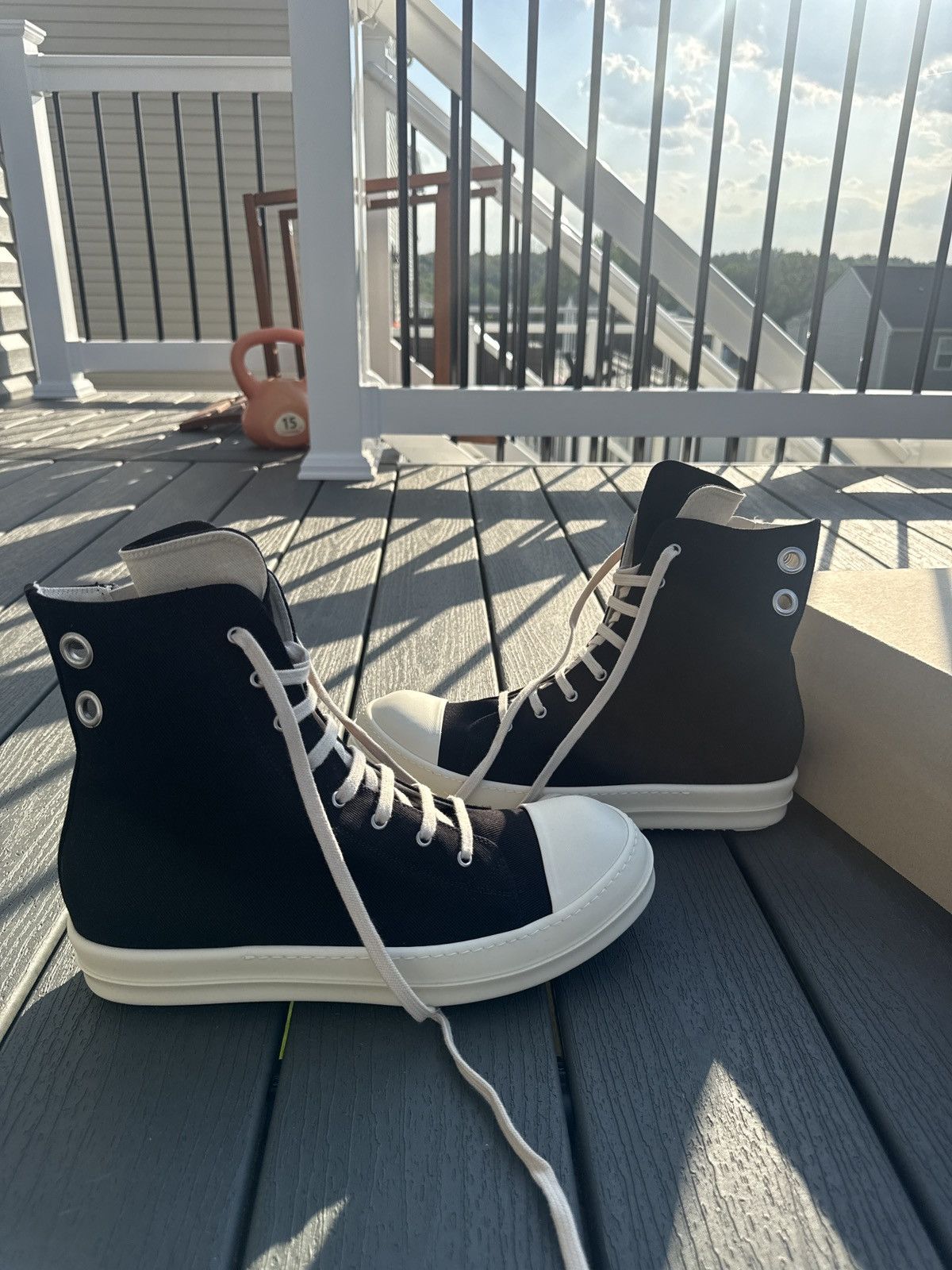 Rick Owens Rick Owen DRK Shadow Size US 13 / EU 46 - 2 Thumbnail