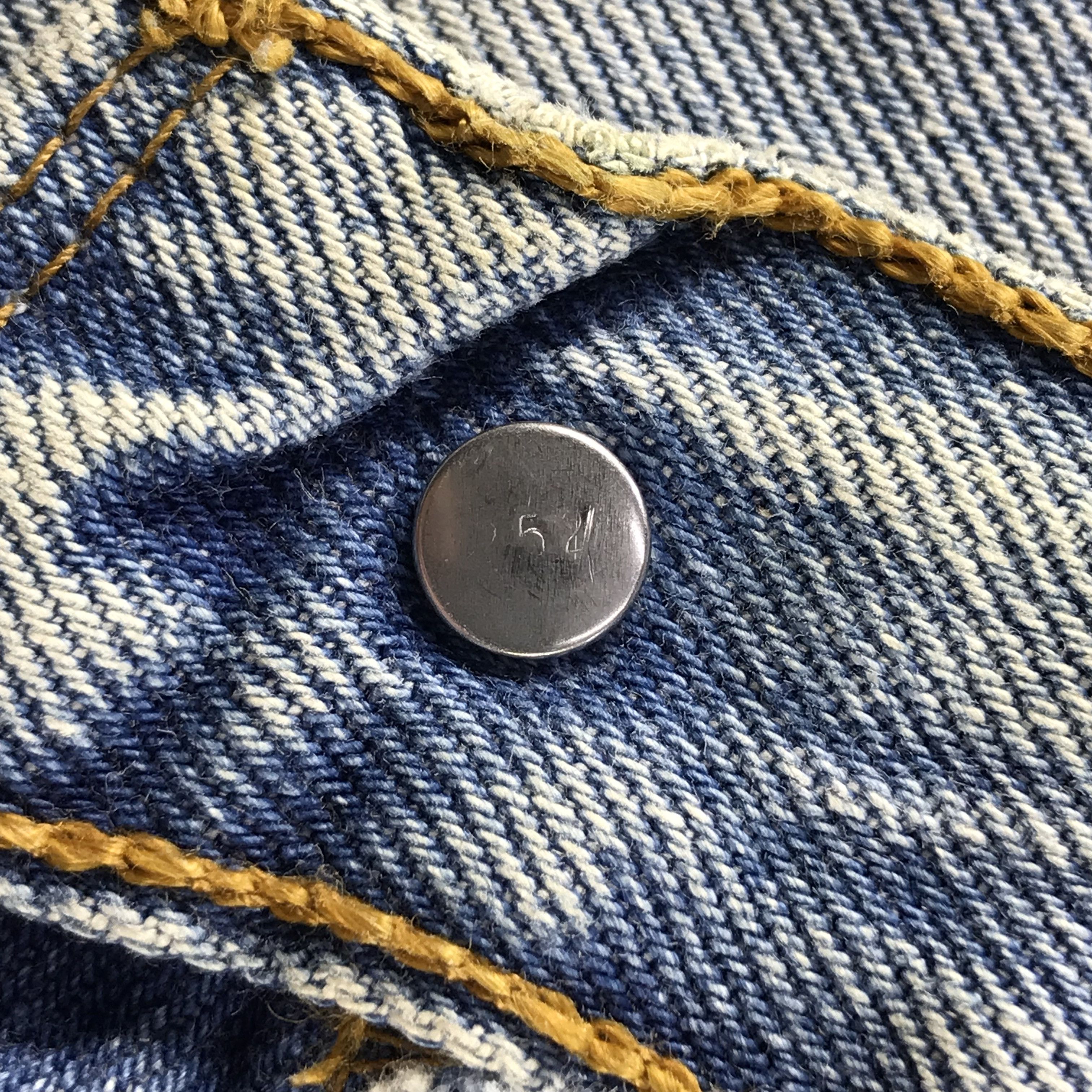 Levi's Vintage 90s Levis 501 Jeans Stone Wash Denim KJ3366 Size US 30 / EU 46 - 11 Thumbnail