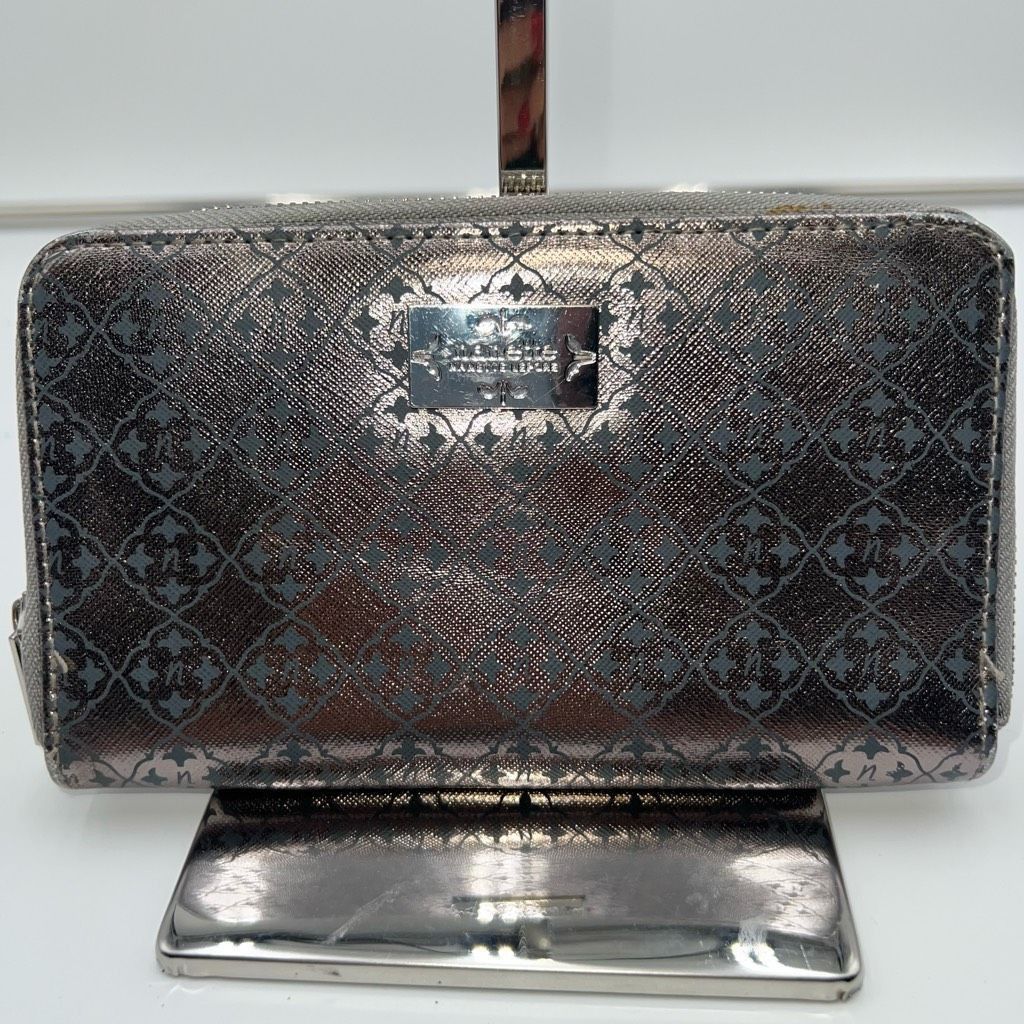 Other Nanette Lepore Metallic Zip Wrap Around Wallet Size ONE SIZE - 1 Thumbnail
