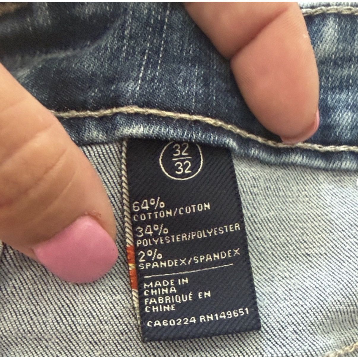 Buffalo David Bitton Buffalo David Bitton Slim Straight Denim Jeans Size US 32 / EU 48 - 7 Thumbnail