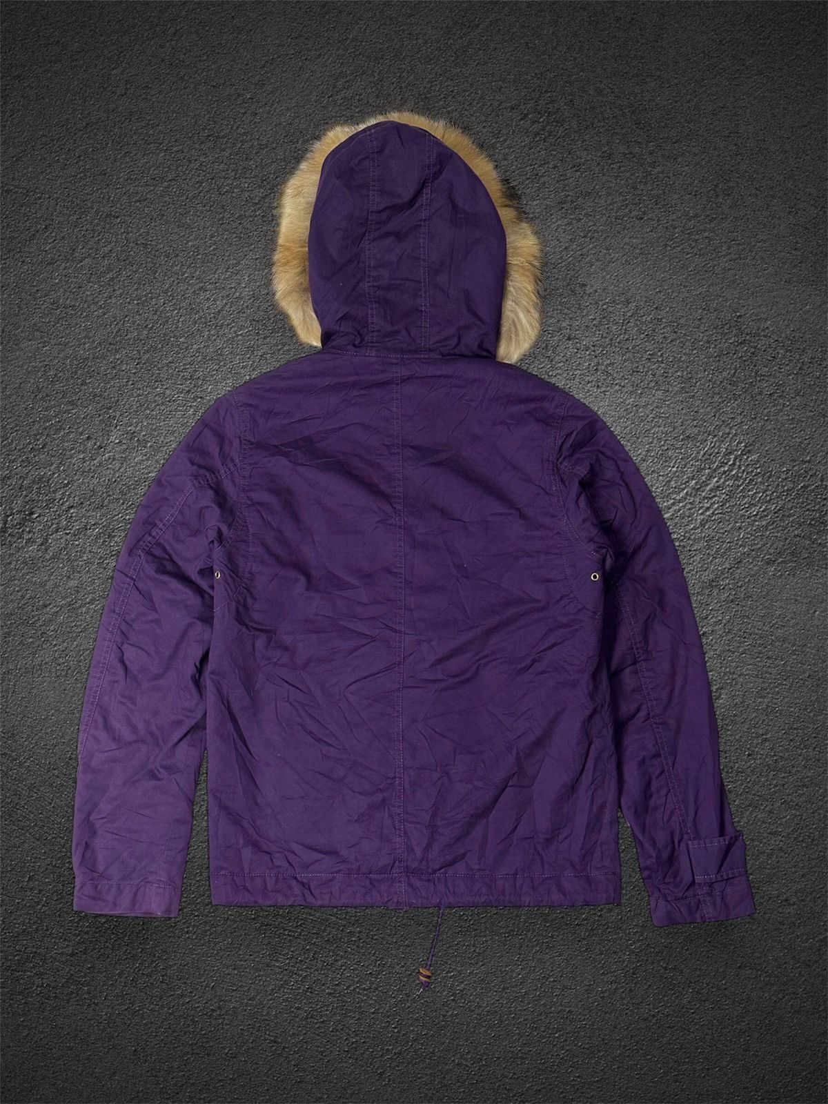 If Six Was Nine × Japanese Brand × Le Grande Bleu (L.G.B.) Fur Hoodie Jacket Urban Reaserch lgb style Size US M / EU 48-50 / 2 - 3 Thumbnail