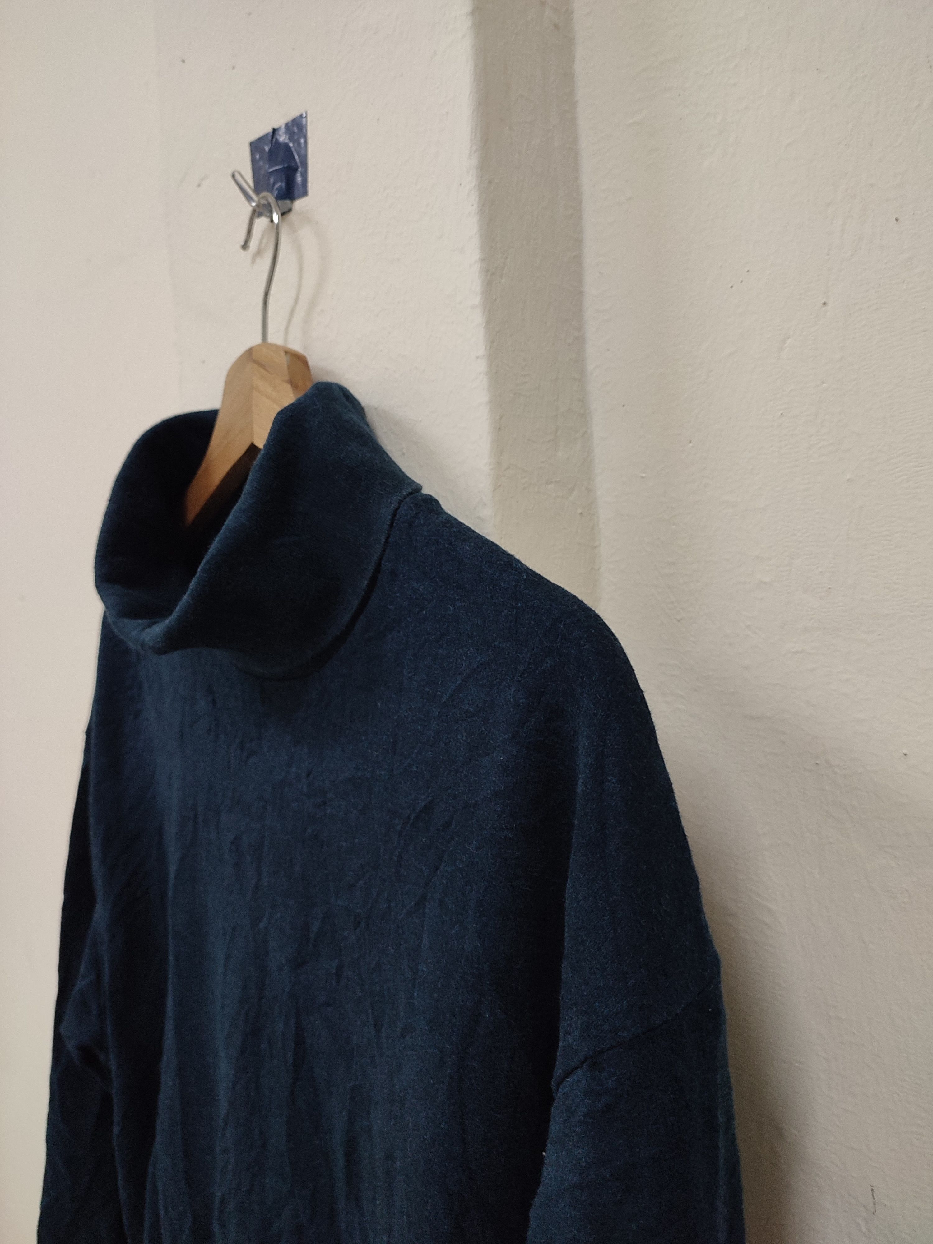 Designer × Undercover × Vintage Vintage Undercover Turtleneck Long Sleeve Dark Blue Size US XL / EU 56 / 4 - 5 Thumbnail