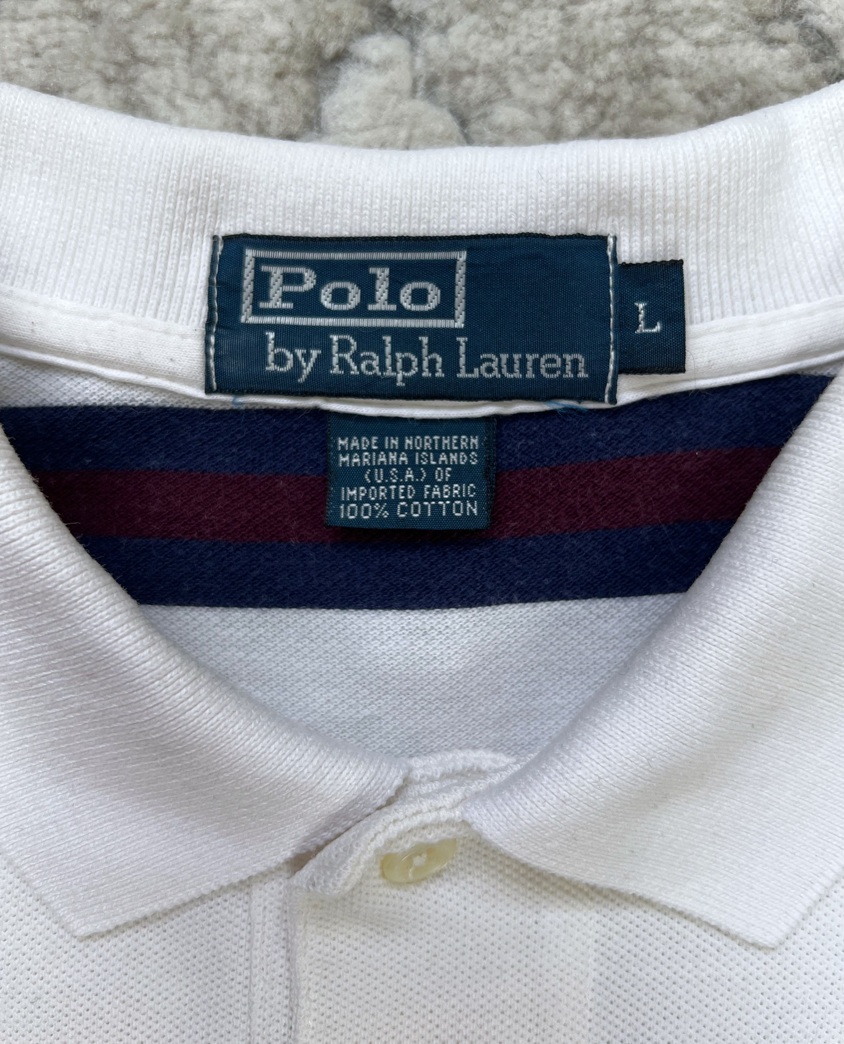 Polo Ralph Lauren Vintage Polo Ralph Lauren Striped Rugby Shirt Size US L / EU 52-54 / 3 - 18 Thumbnail