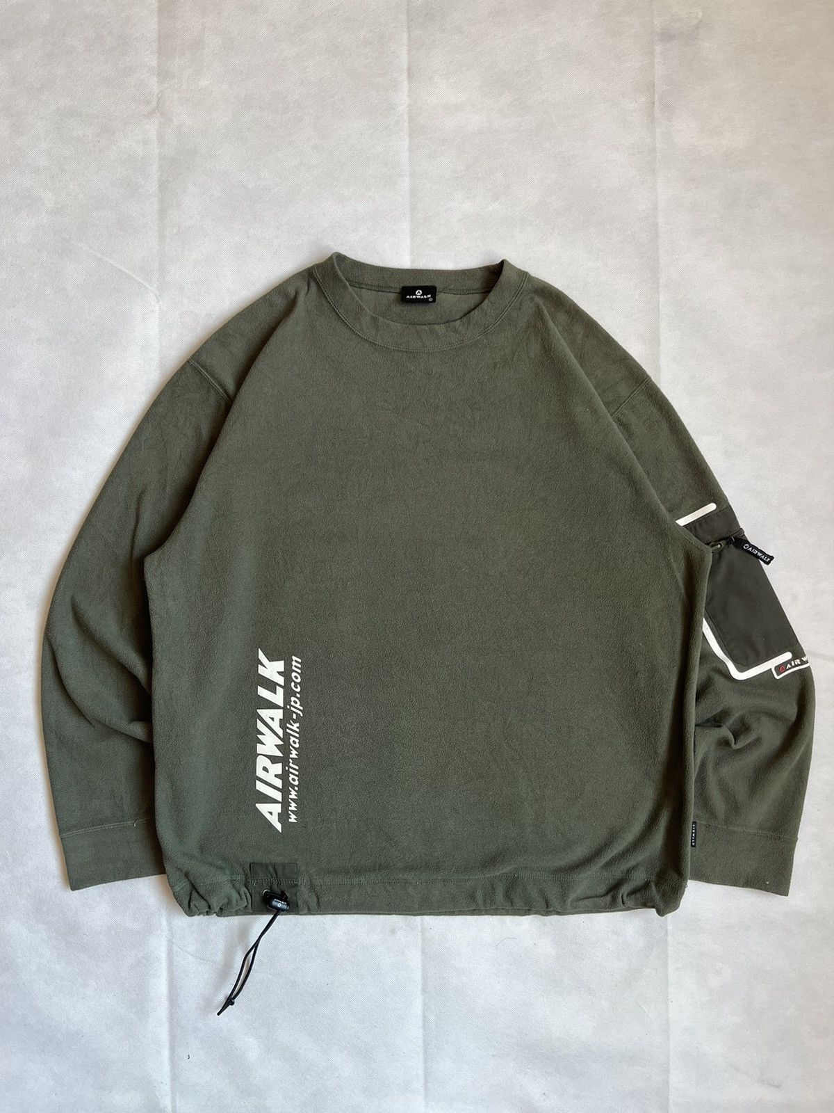 Airwalk Airwalk Japan Green Fleece Sweater Size US L / EU 52-54 / 3 - 1 Thumbnail