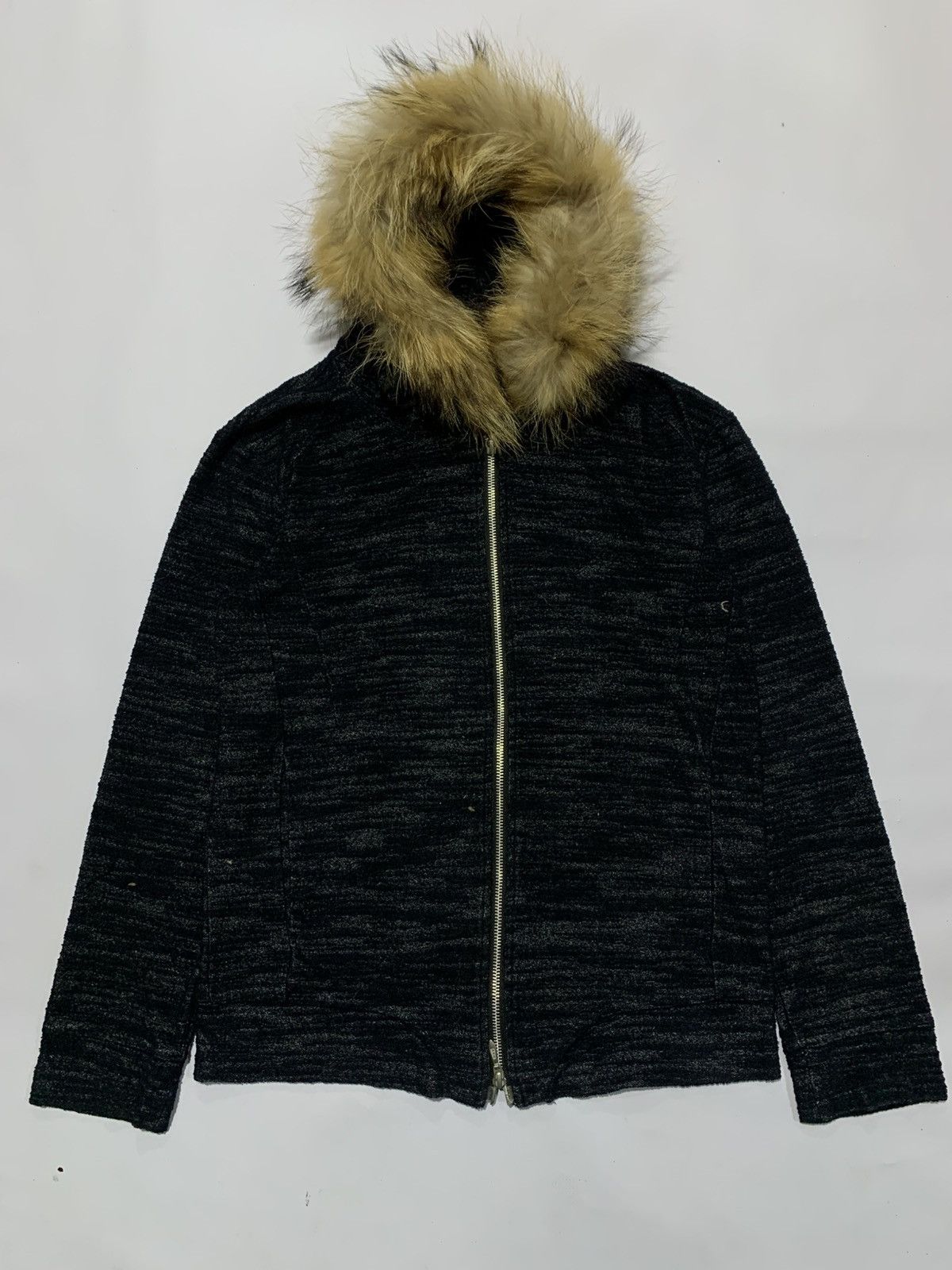 Japanese Brand × Tornado Mart Tornado Mart Fur Rider Jacket Double