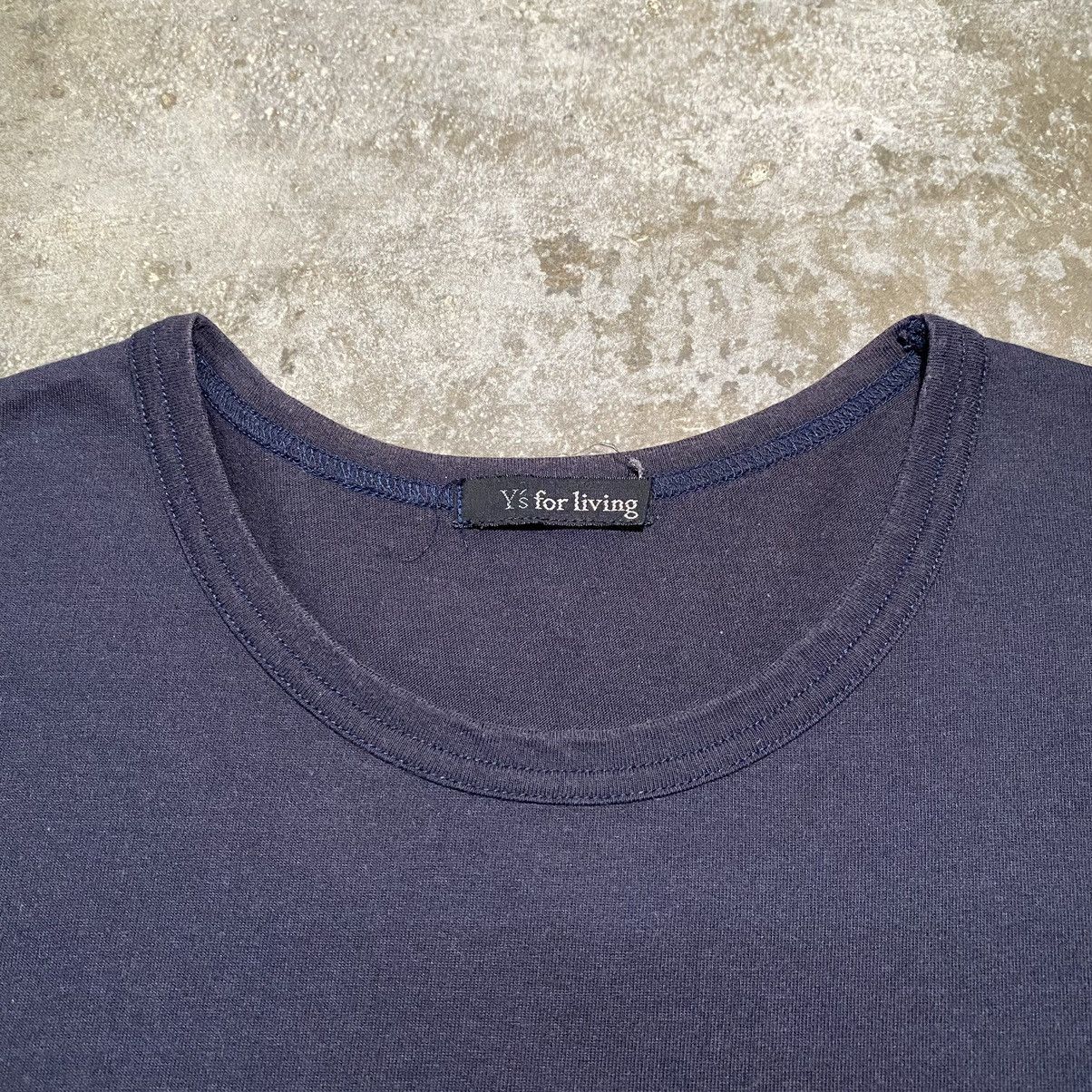 Yohji Yamamoto Yohji Yamamoto Y’s for living Stripes T Shirt Size US M / EU 48-50 / 2 - 2 Thumbnail