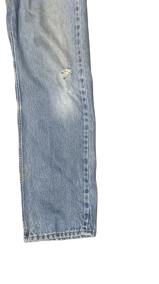 Levi's Vintage 90s Levis 501 Straight Leg Jeans Distressed Size US 32 / EU 48 - 2 Thumbnail