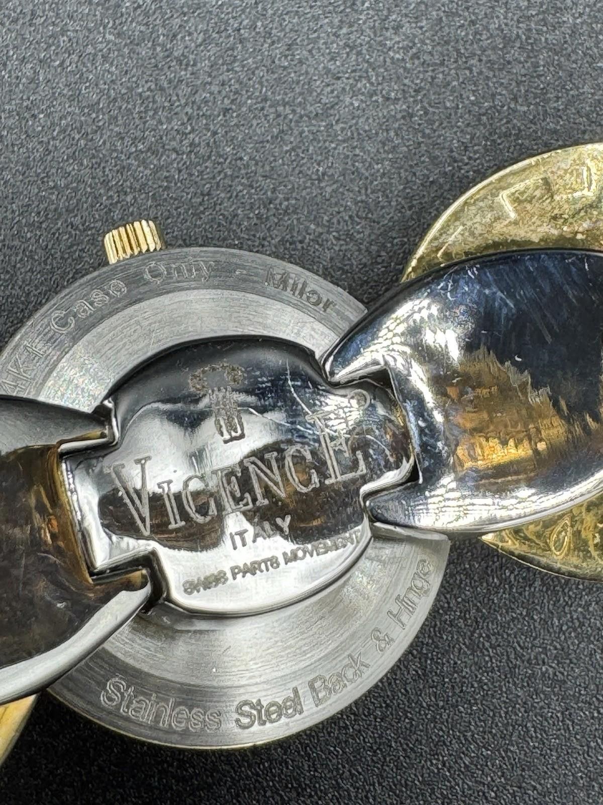 Other Vintage Vicence Italy 14K Gold Lira Coin Watch Milor for Par Size ONE SIZE - 9 Thumbnail
