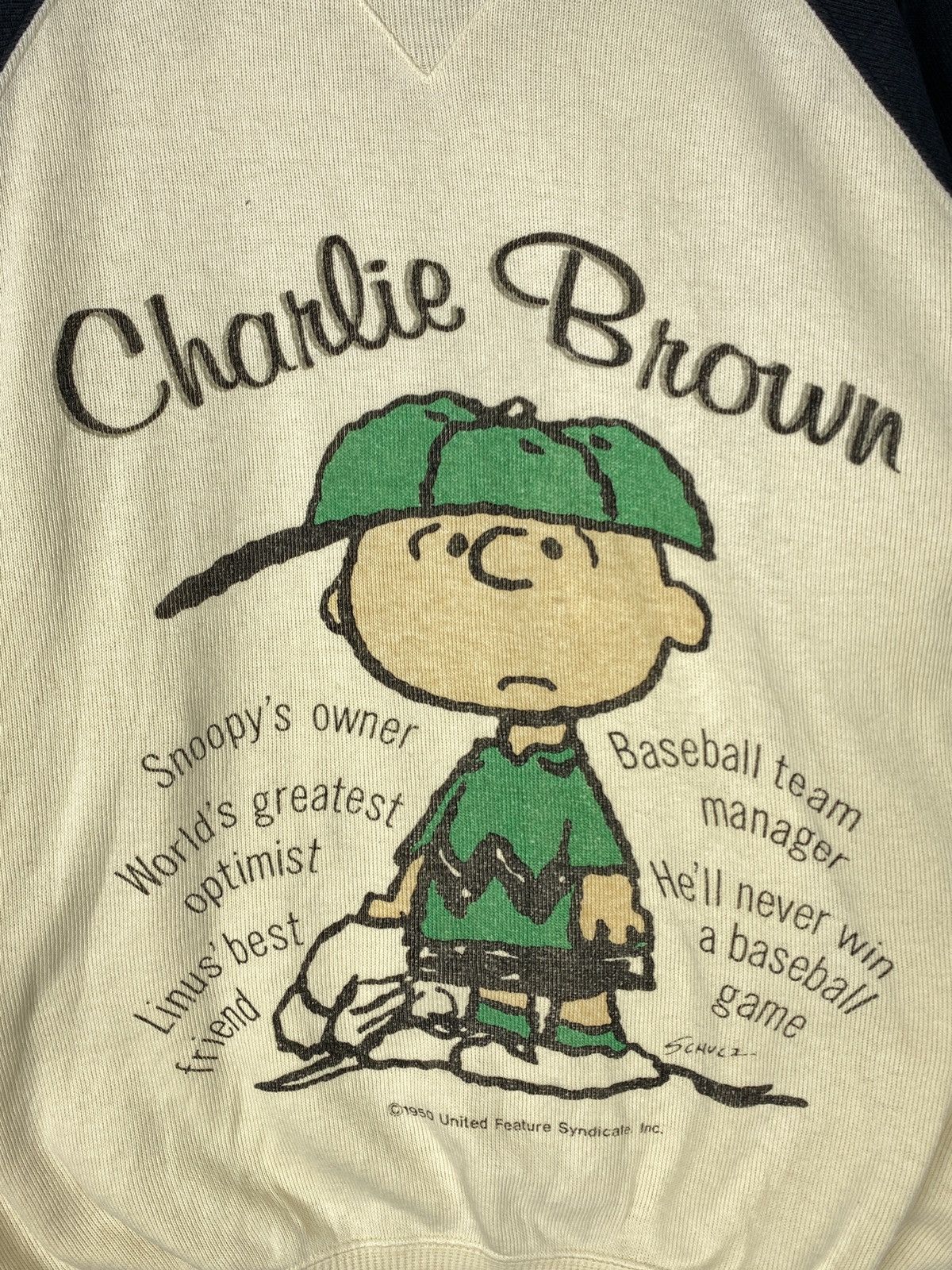 Cartoon Network × Japanese Brand × Vintage Rare Vintage Charlie Brown Sweatshirts Size US M / EU 48-50 / 2 - 5 Thumbnail