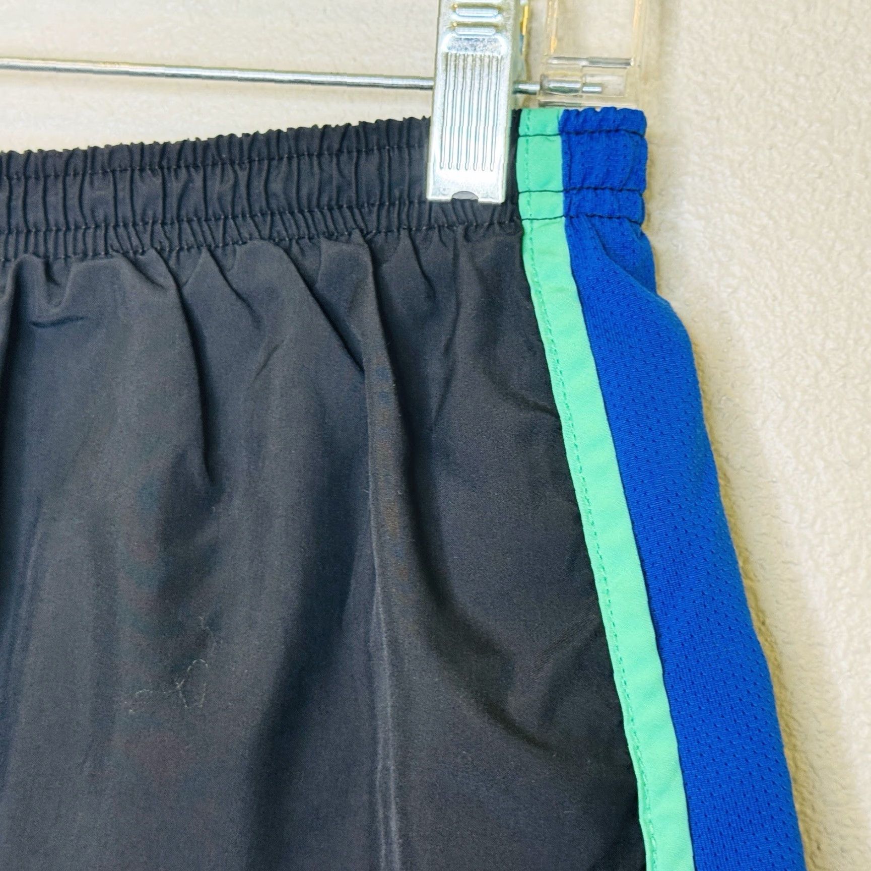 Nike Nike Dri Fit Athletic Running Shorts Womens Size M Black Green Blue Briefs Size 32" / US 10 / IT 46 - 2 Thumbnail