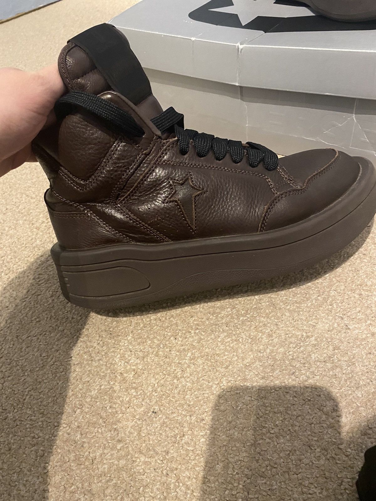 Converse × Rick Owens Drkshdw Rick owens x Convers turbowpn Size US 6 / EU 39 - 4 Thumbnail