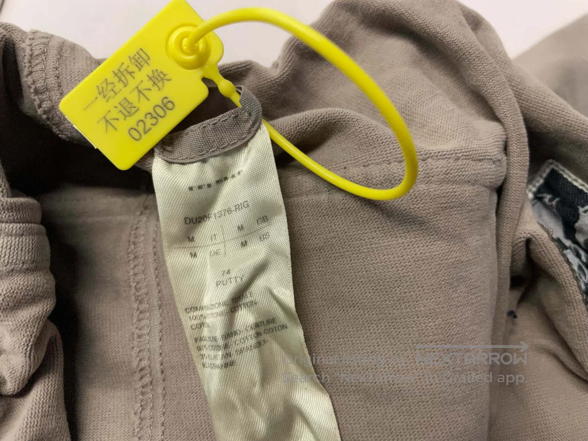 Rick Owens RICK OWENS size M Double Ring Work Pants with RIG Fabric Size US 27 - 5 Thumbnail