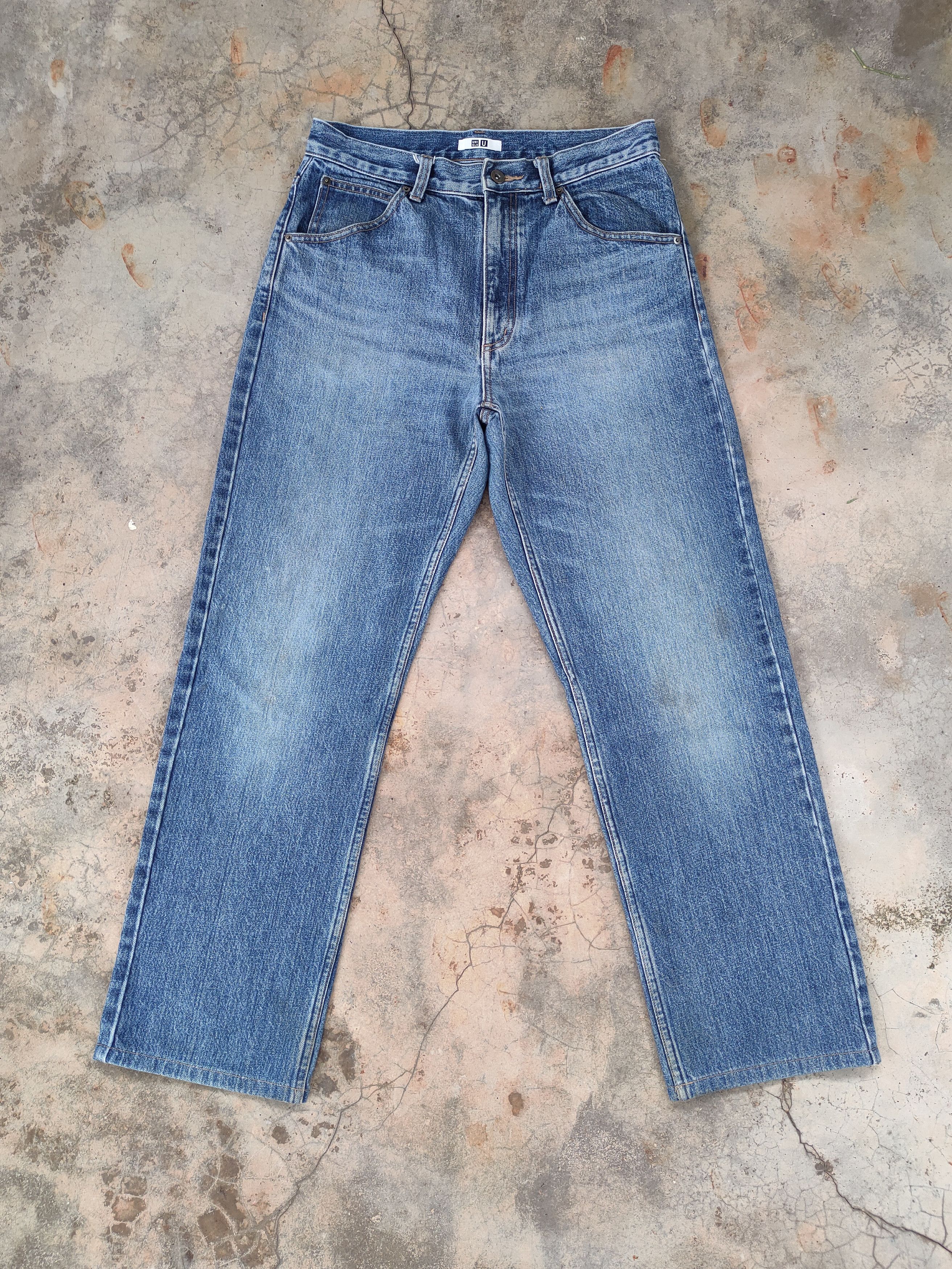 Japanese Brand × Jean W30 VINTAGE JAPANESE FADED DISTRESSED JEAN DENIM PANTS Size US 30 / EU 46 - 1 Thumbnail