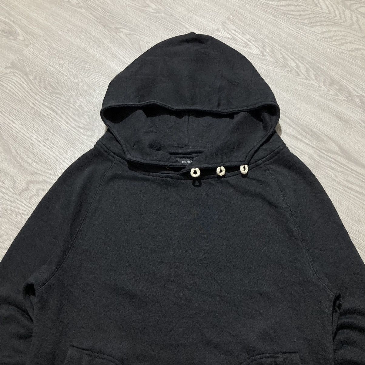 20471120 2000s Controcte Unique Pullover Hoodie Black Kapital Style Size US M / EU 48-50 / 2 - 7 Thumbnail