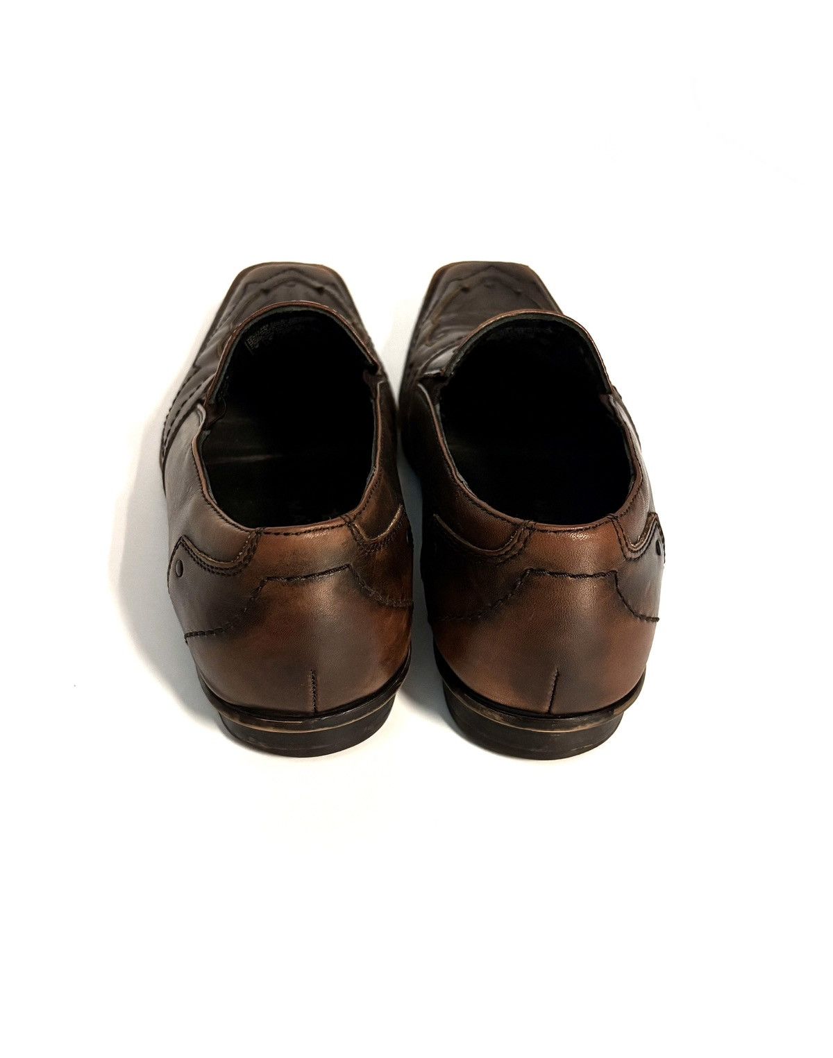 Mark Nason Mark Nason Leather Rock N’ Roll Square Toe Dress Shoes Size US 9 / EU 42 - 3 Thumbnail