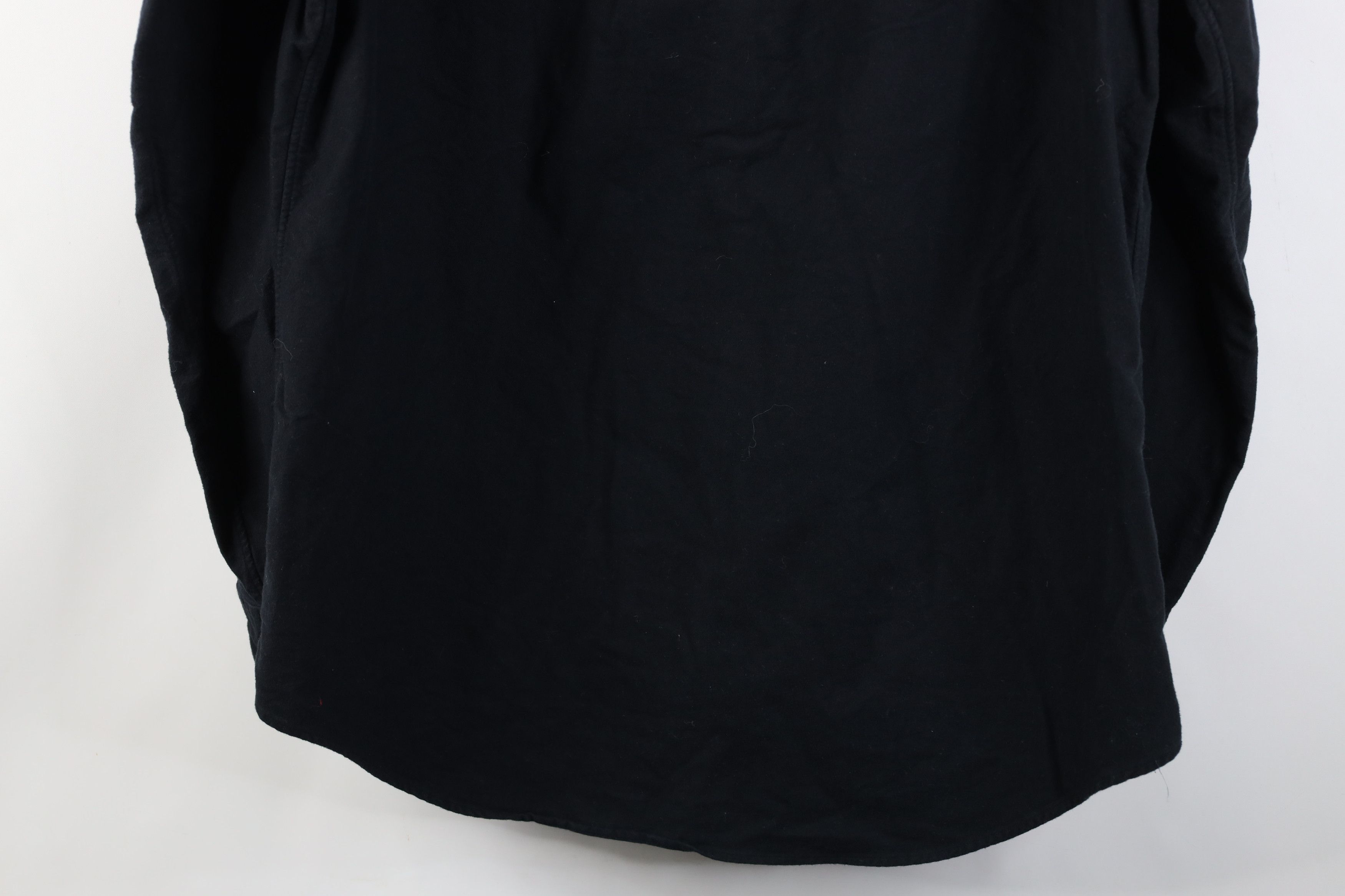 Ralph Lauren Vintage Ralph Lauren Chamois Cloth Button Down Shirt Black Size US L / EU 52-54 / 3 - 14 Thumbnail
