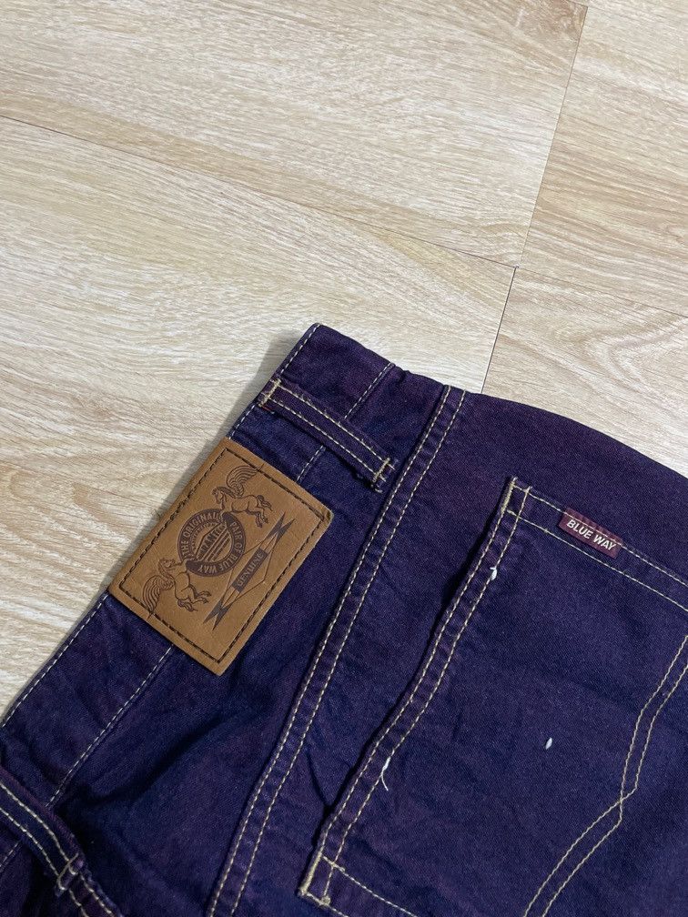 Vintage Vintage BLUE WAY INDIGO DYE Size US 34 / EU 50 - 14 Thumbnail
