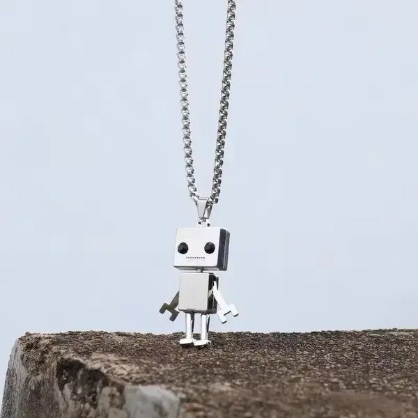 Jewelry Chihiro x Ayano Cube Robot Pendant Necklace Size ONE SIZE - 8 Thumbnail