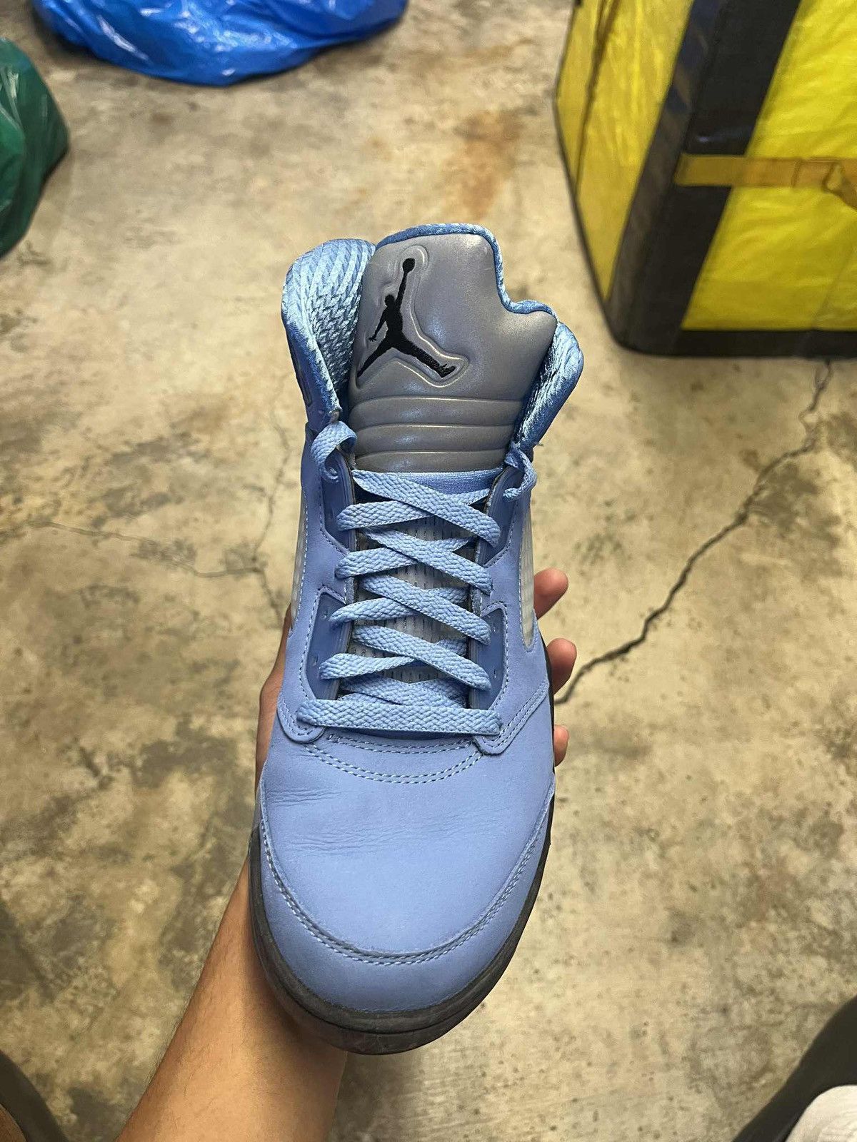 Jordan Brand Jordan 5 UNC University Blue Size US 10 / EU 43 - 8 Thumbnail
