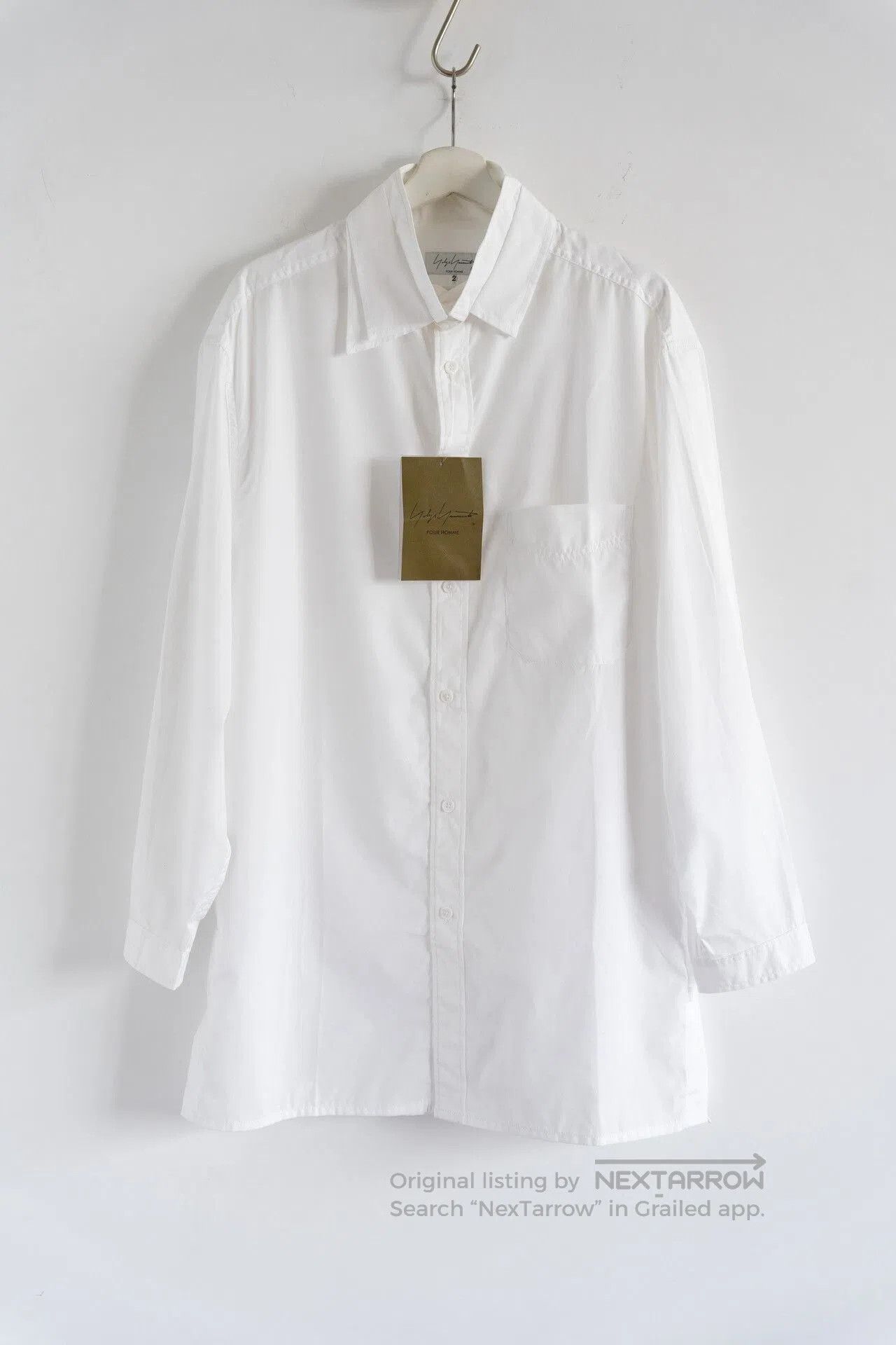 Yohji Yamamoto detachable collar white shirt by yohji yamamoto. Size US M / EU 48-50 / 2 - 1 Thumbnail