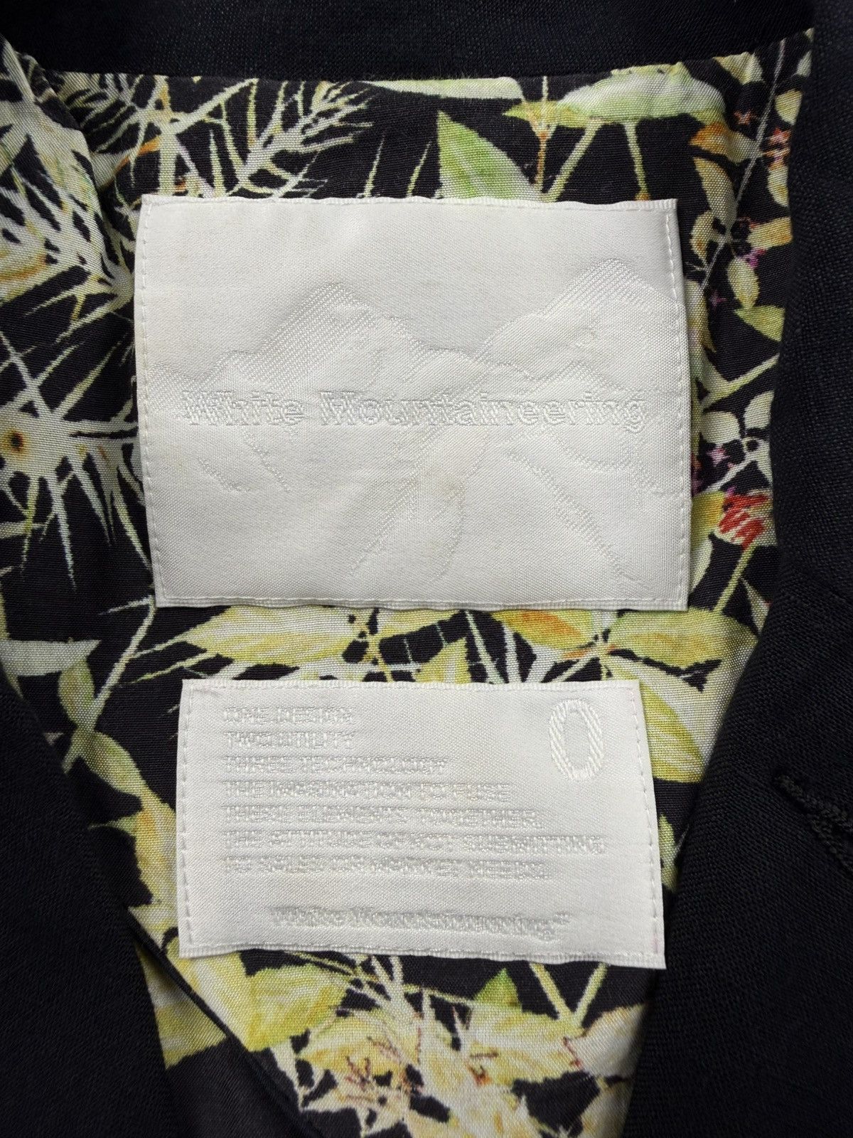 White Mountaineering White Mountaineering S/S’14 Linen/Rayon 2B Jacket Size US M / EU 48-50 / 2 - 7 Thumbnail