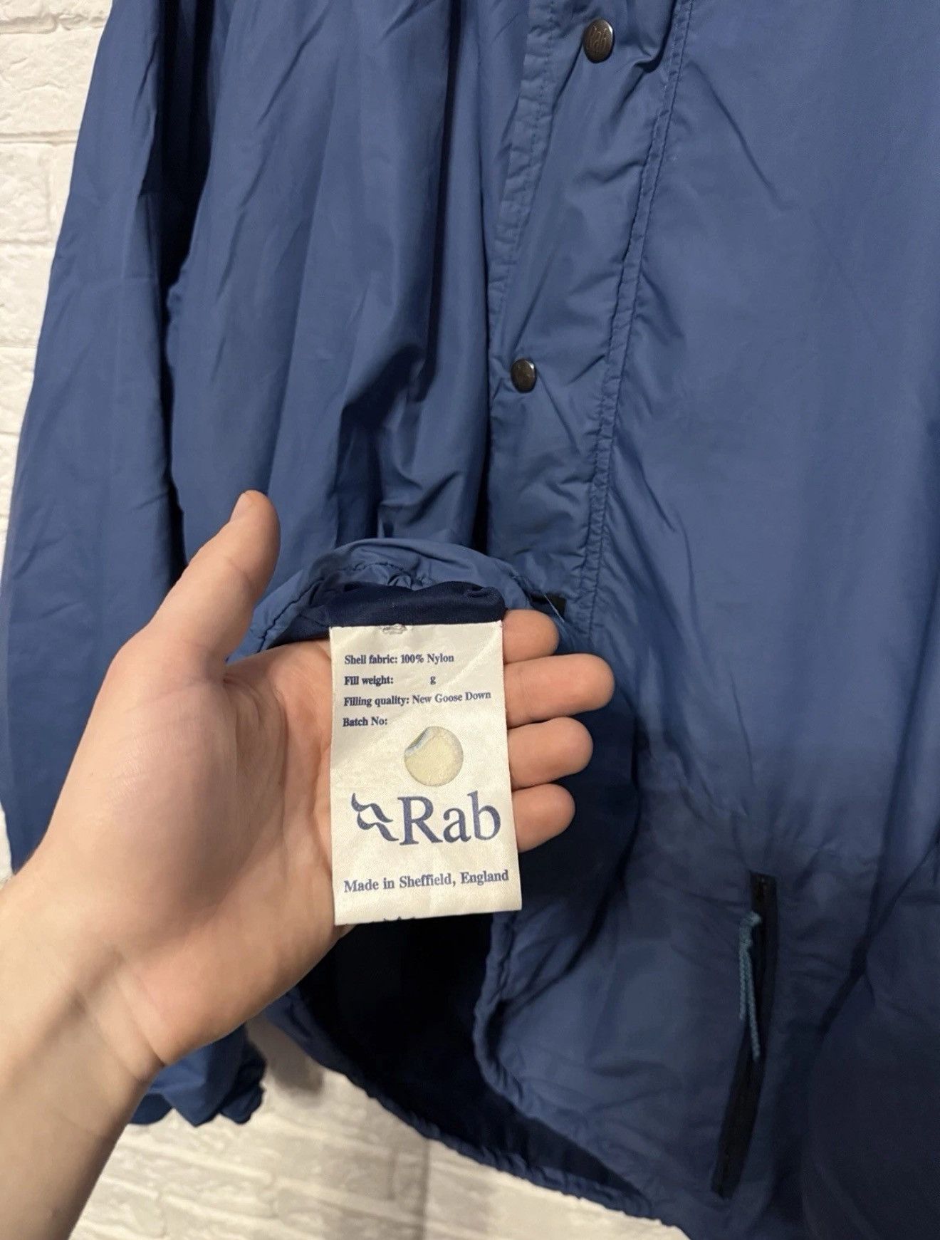 Rab Vintage Rare Rab Anorak Real Goose Down Hooded Down Jacket Size US XL / EU 56 / 4 - 7 Thumbnail
