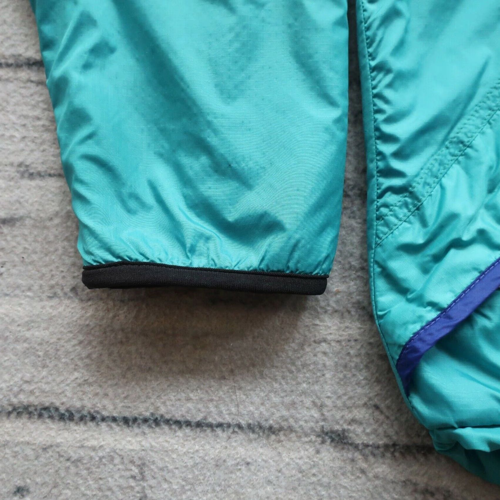 The North Face VINTAGE The North Face Jacket Men Small 90s Reversible Nylon Fleece Teal Purple Size US S / EU 44-46 / 1 - 4 Thumbnail