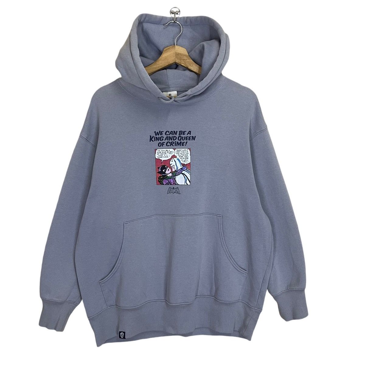 DC Comics DC COMIC BATMAN BIG LOGO PULLOVER HOODIE Size US L / EU 52-54 / 3 - 1 Thumbnail