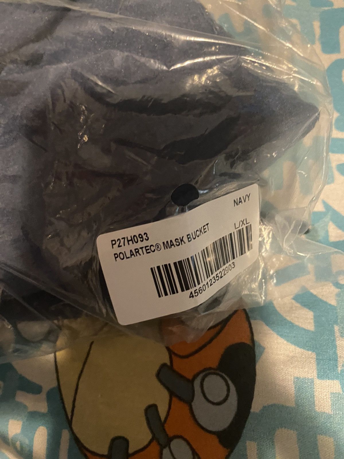 Palace × Polartec Palace Skateboards Polartec Mask Bucket Navy Blue Sz L/XL Size ONE SIZE - 7 Thumbnail