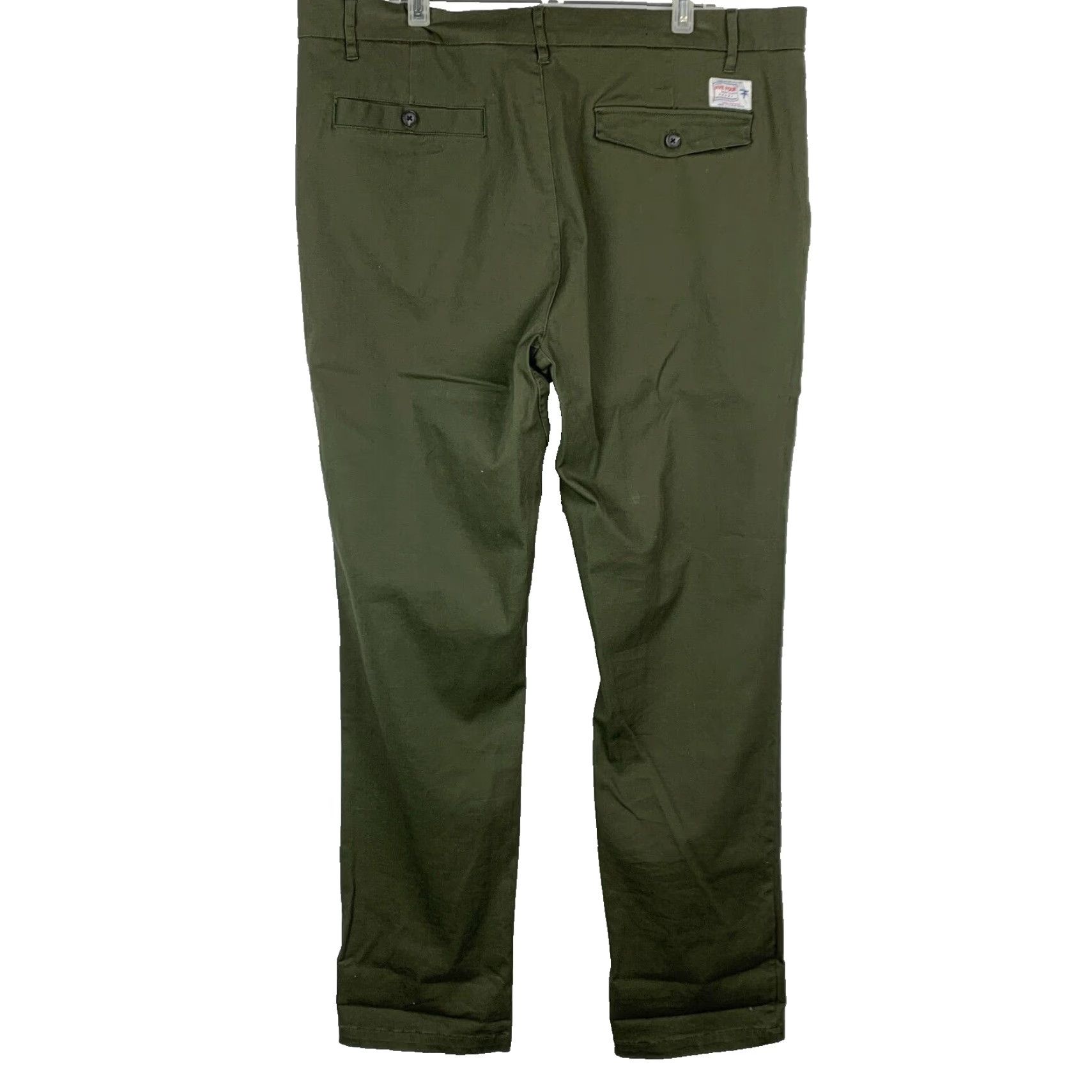 CLOT Five Four Army Khakis Pants 38 NWT Regular Cotton 100% Green Khaki Men Jeans Trousers Pants NWT Size US 38 / EU 54 - 3 Thumbnail