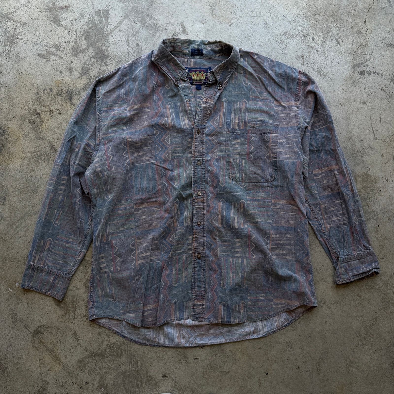 Polo Ralph Lauren Ralph Lauren Chaps Multi-Stripe Button Down Shirt Size US XL / EU 56 / 4 - 3 Thumbnail