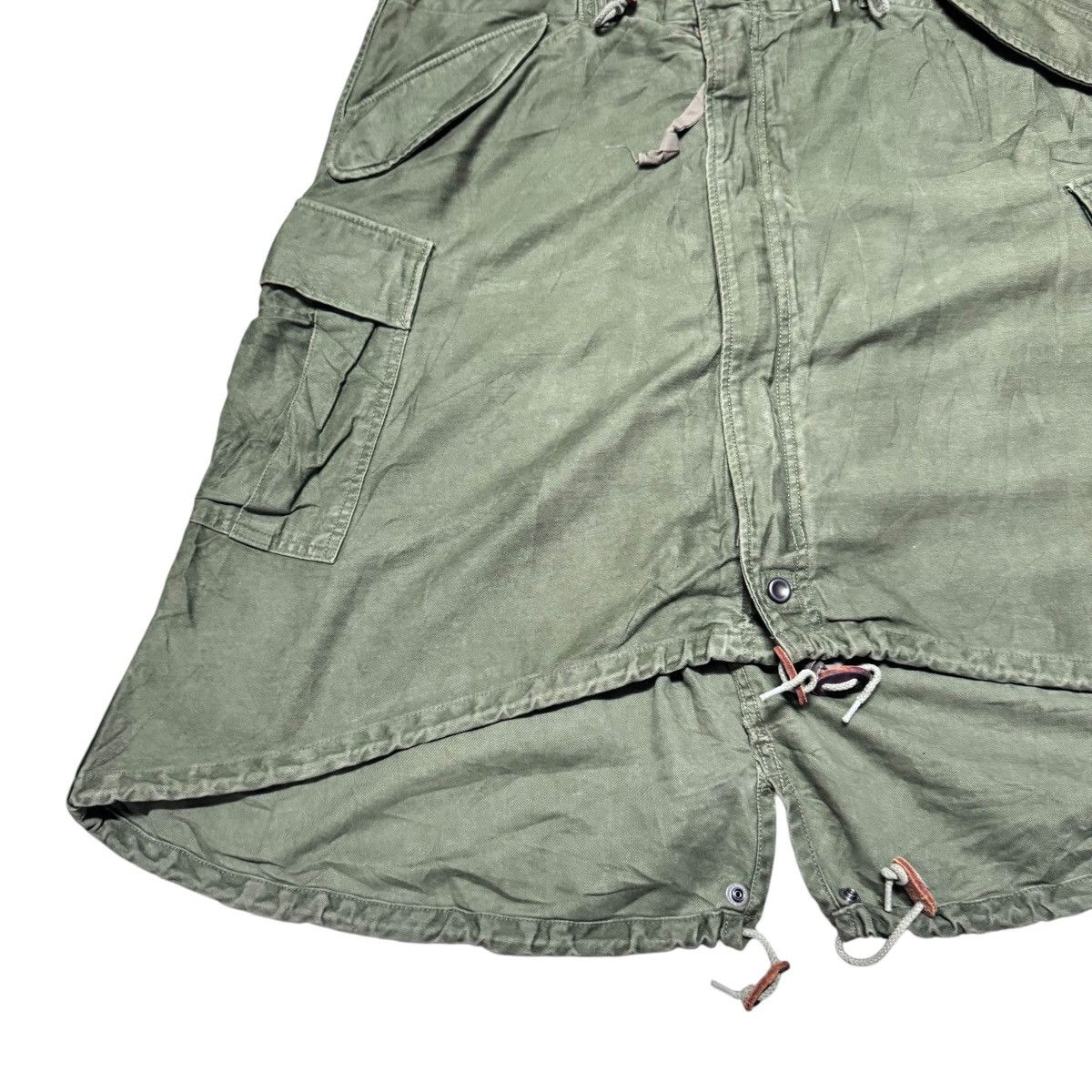 Johnbull Johnbull Olive Green Army Cargo Skirt Size 36" / US 14 / IT 50 - 5 Thumbnail