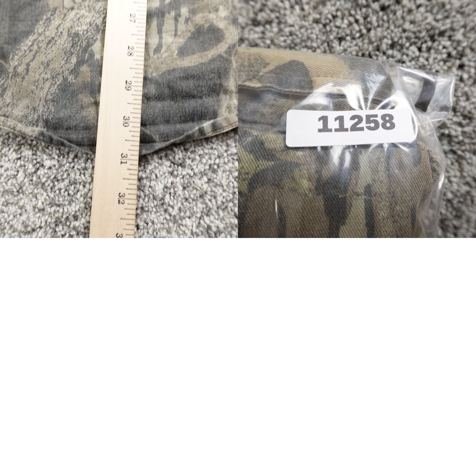 Jerzees VINTAGE Jerzees Shirt Mens M Camouflage Mossy Oak Brown Green Camo Button Up Hunting Outdoors Size US M / EU 48-50 / 2 - 8 Thumbnail