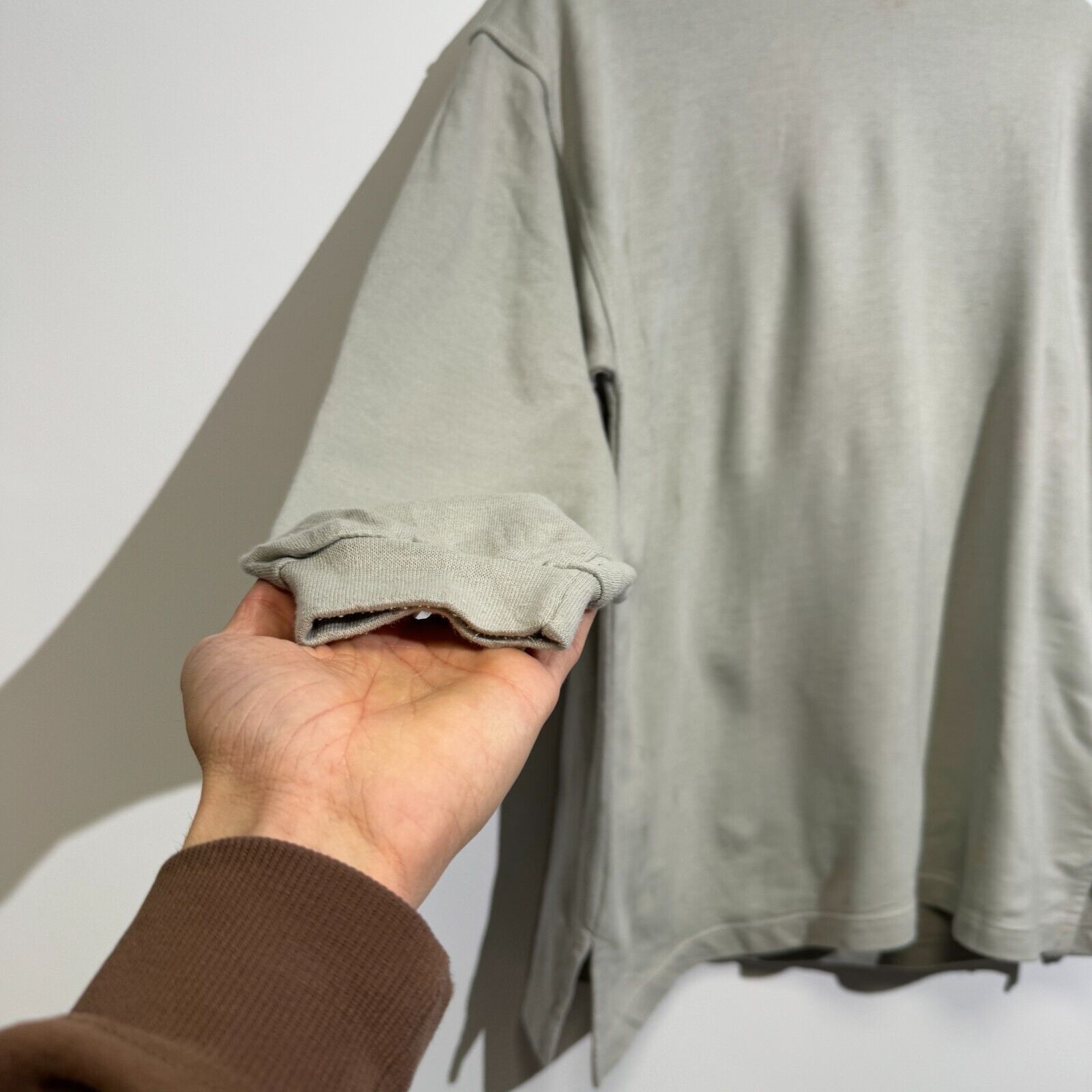 Vintage Vintage Unisex Gray Cotton Turtleneck Sweater Size L Regular Size US L / EU 52-54 / 3 - 5 Thumbnail