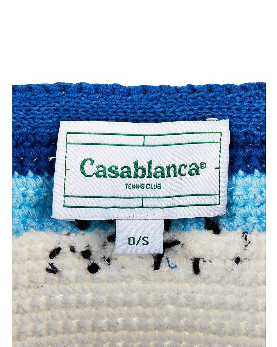Casablanca o1mle1124 Size: OS Crochet Bag in Blue Size ONE SIZE - 5 Thumbnail