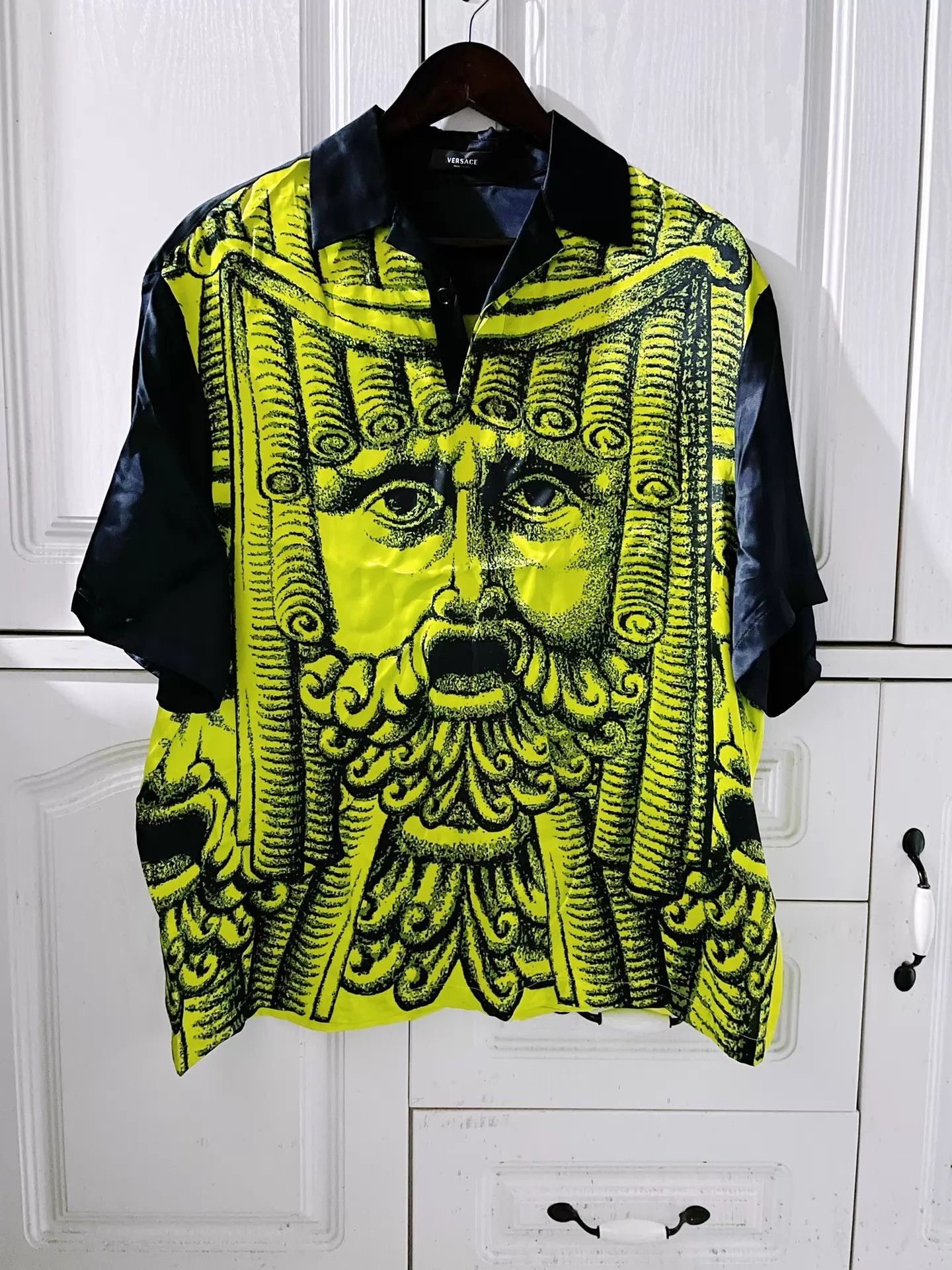 Versace Versace Main Line Anniversary Silk Short Sleeve T-Shirt Size US S / EU 44-46 / 1 - 1 Thumbnail